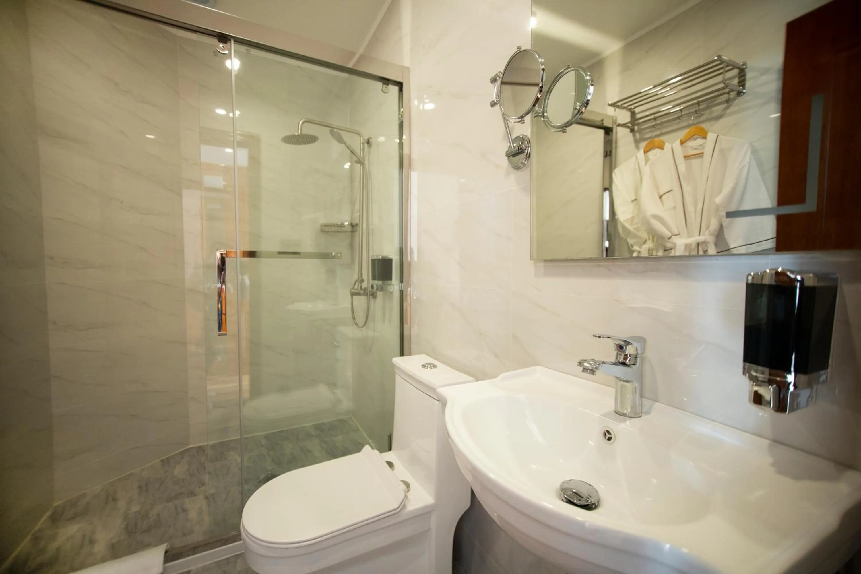 Bathroom in Chveni Ezo Boutique Hotel