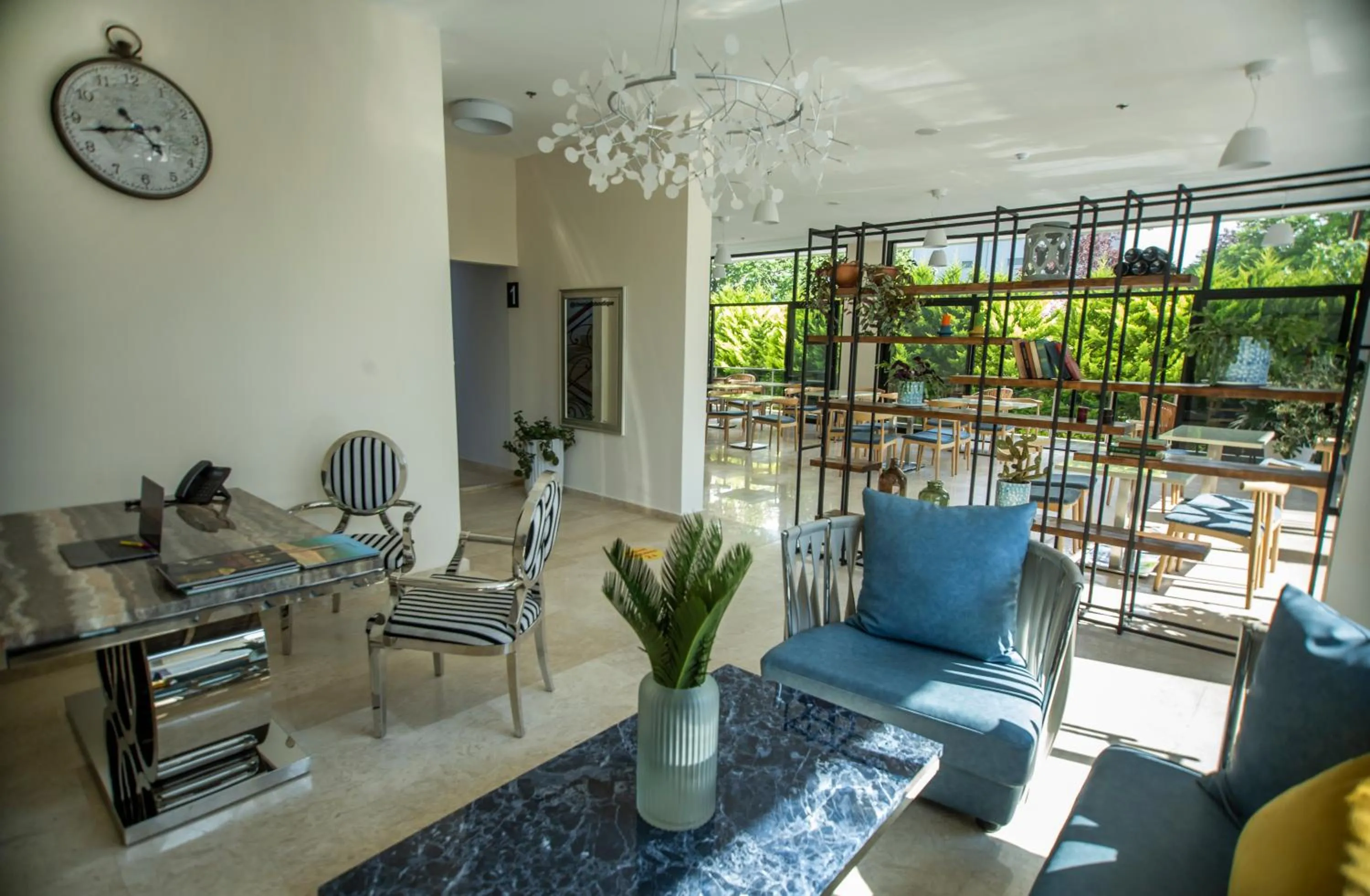 Lobby or reception in Chveni Ezo Boutique Hotel