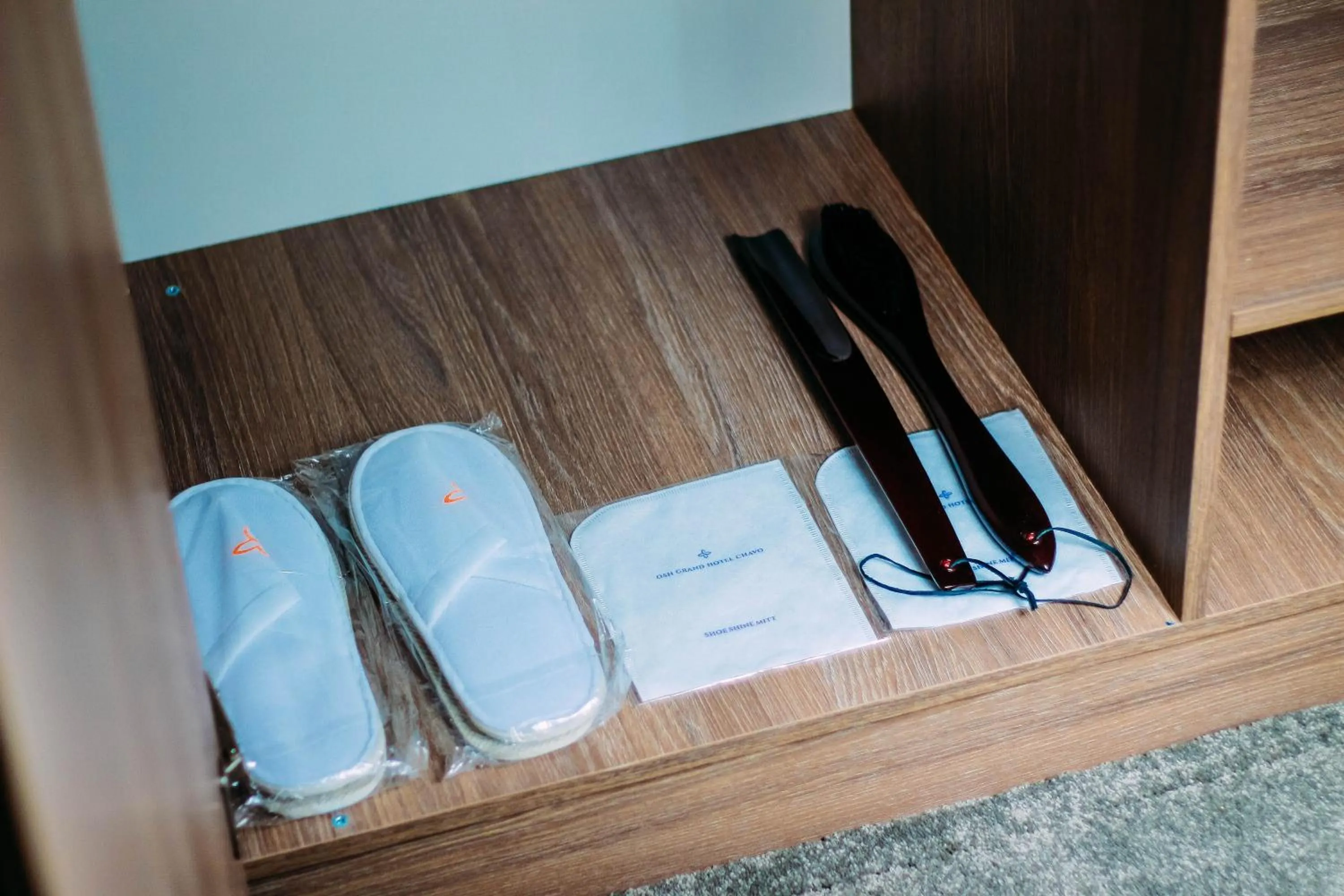 Shower in Osh Grand Hotel Chavo