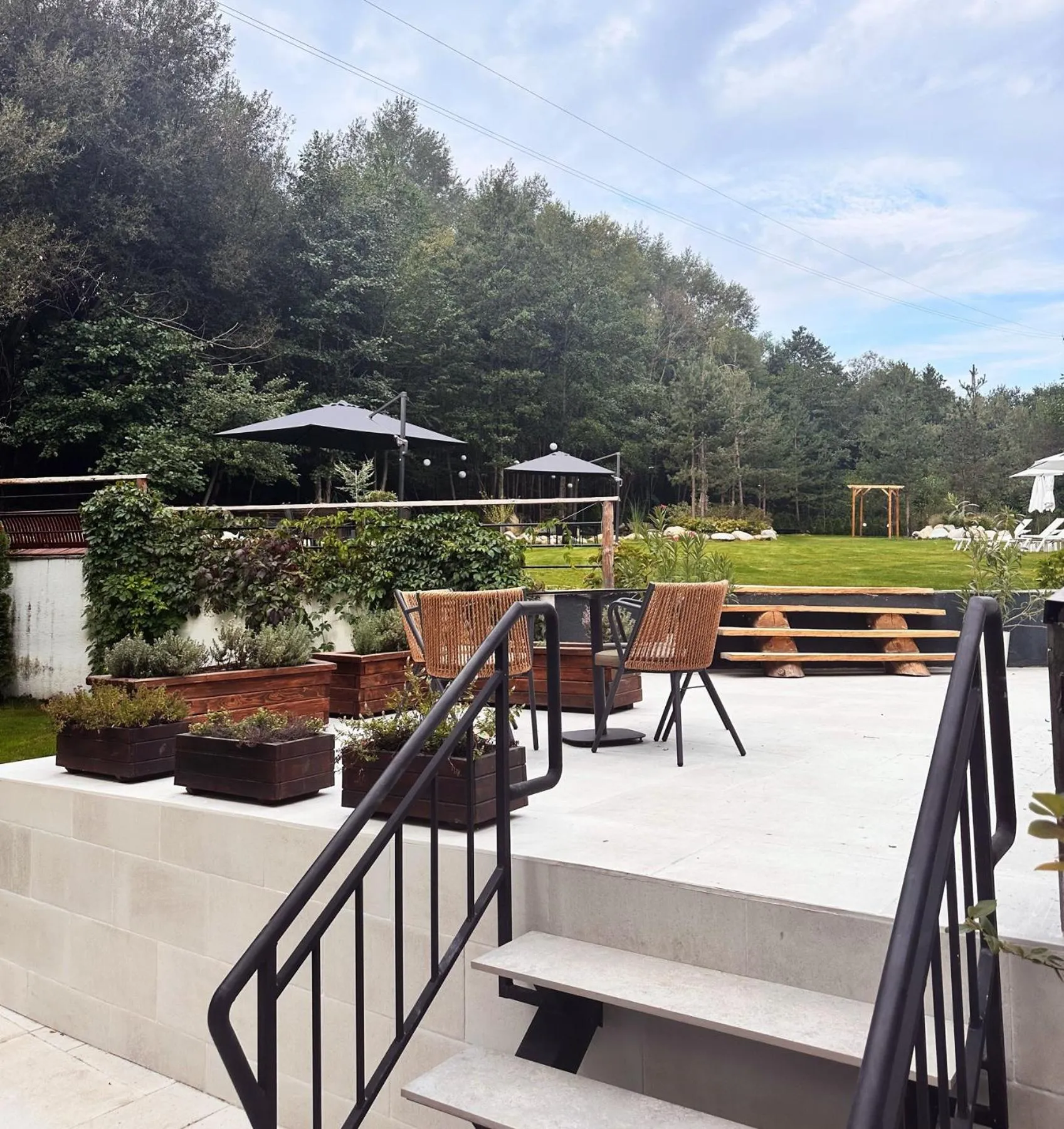 Patio in Predela LUX Aparthotel