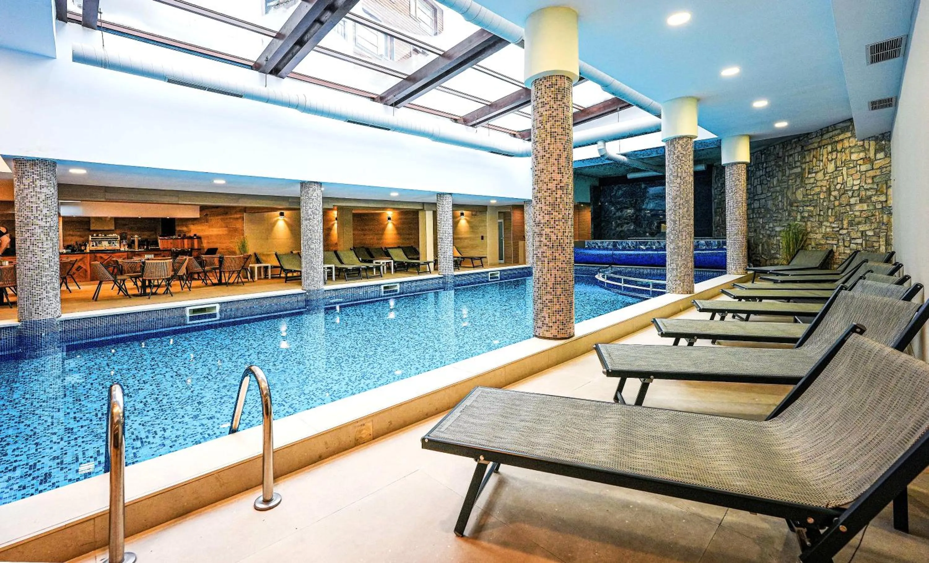 Pool view in Predela LUX Aparthotel