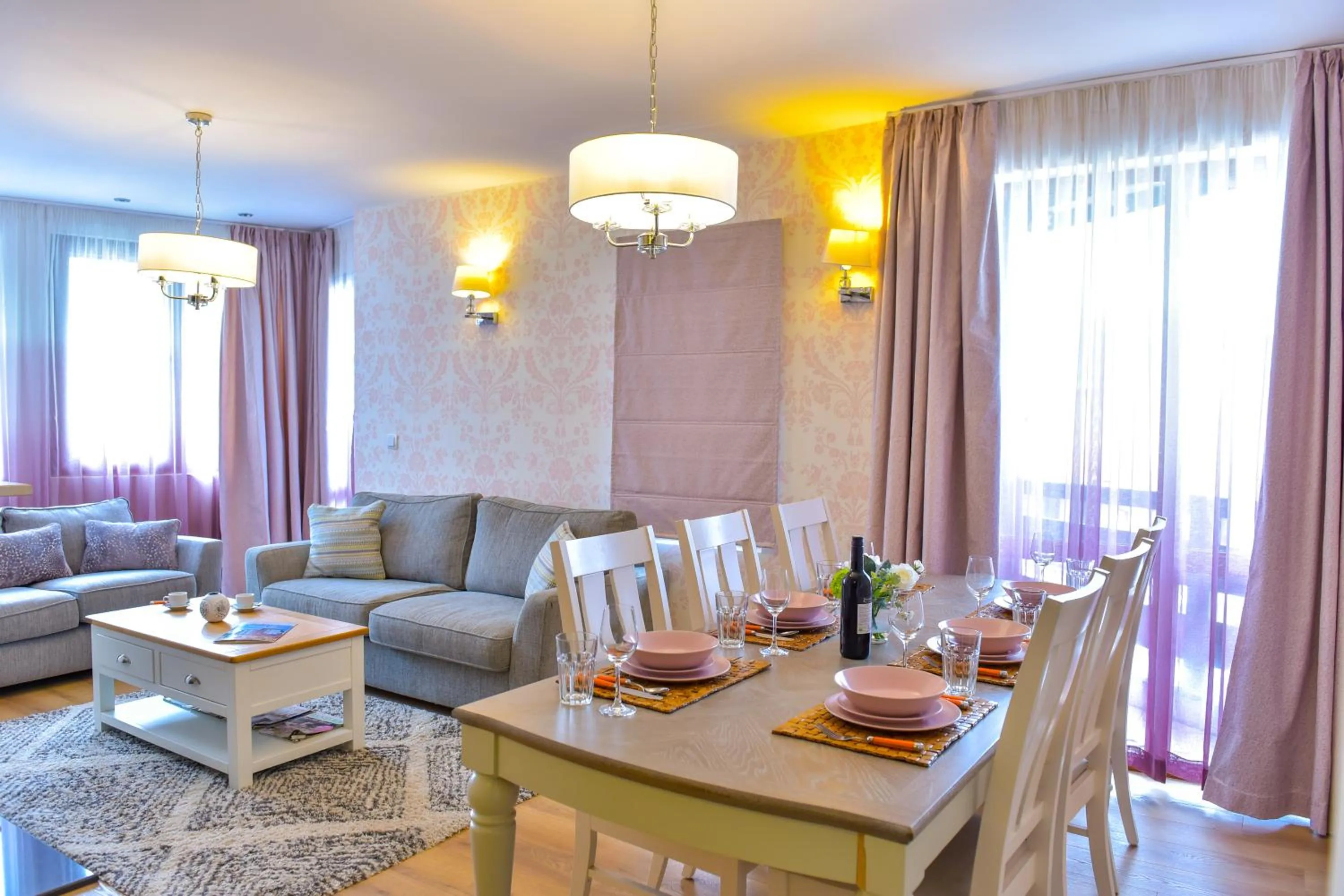 Living room in Predela LUX Aparthotel