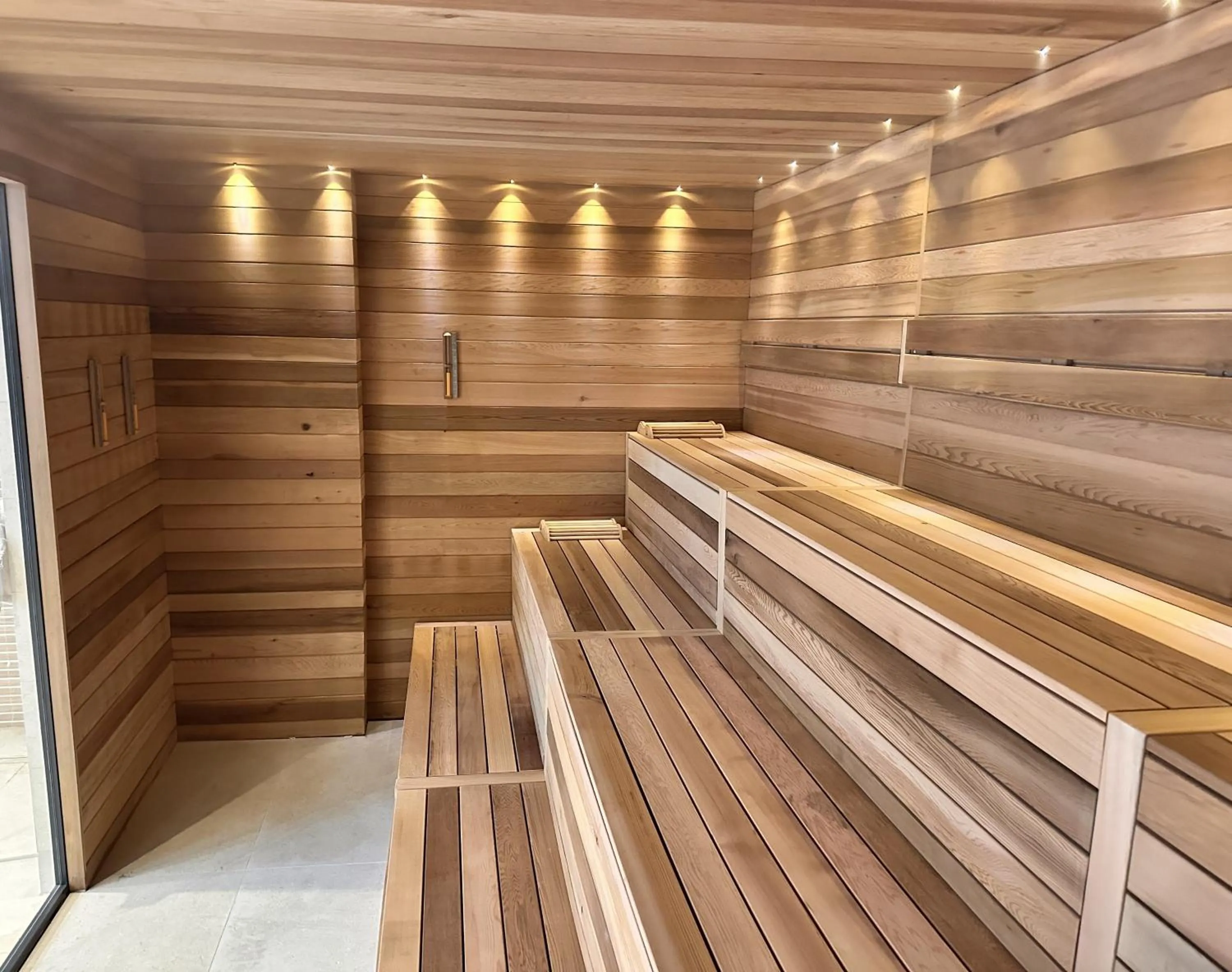 Sauna in Predela LUX Aparthotel