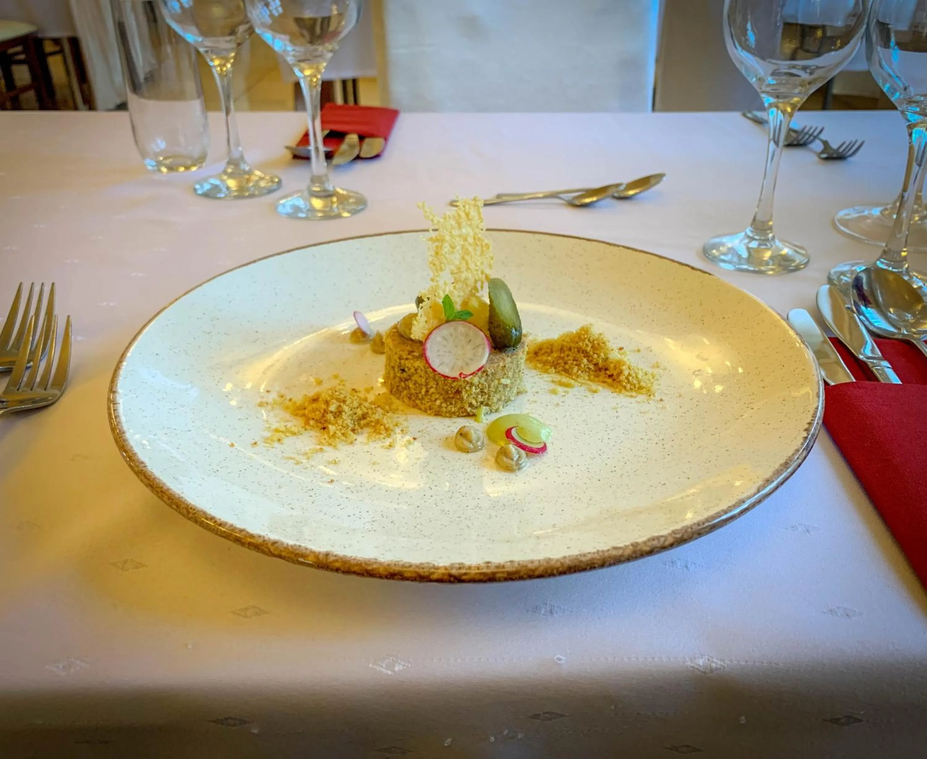 Food close-up in Hotel Ostoja