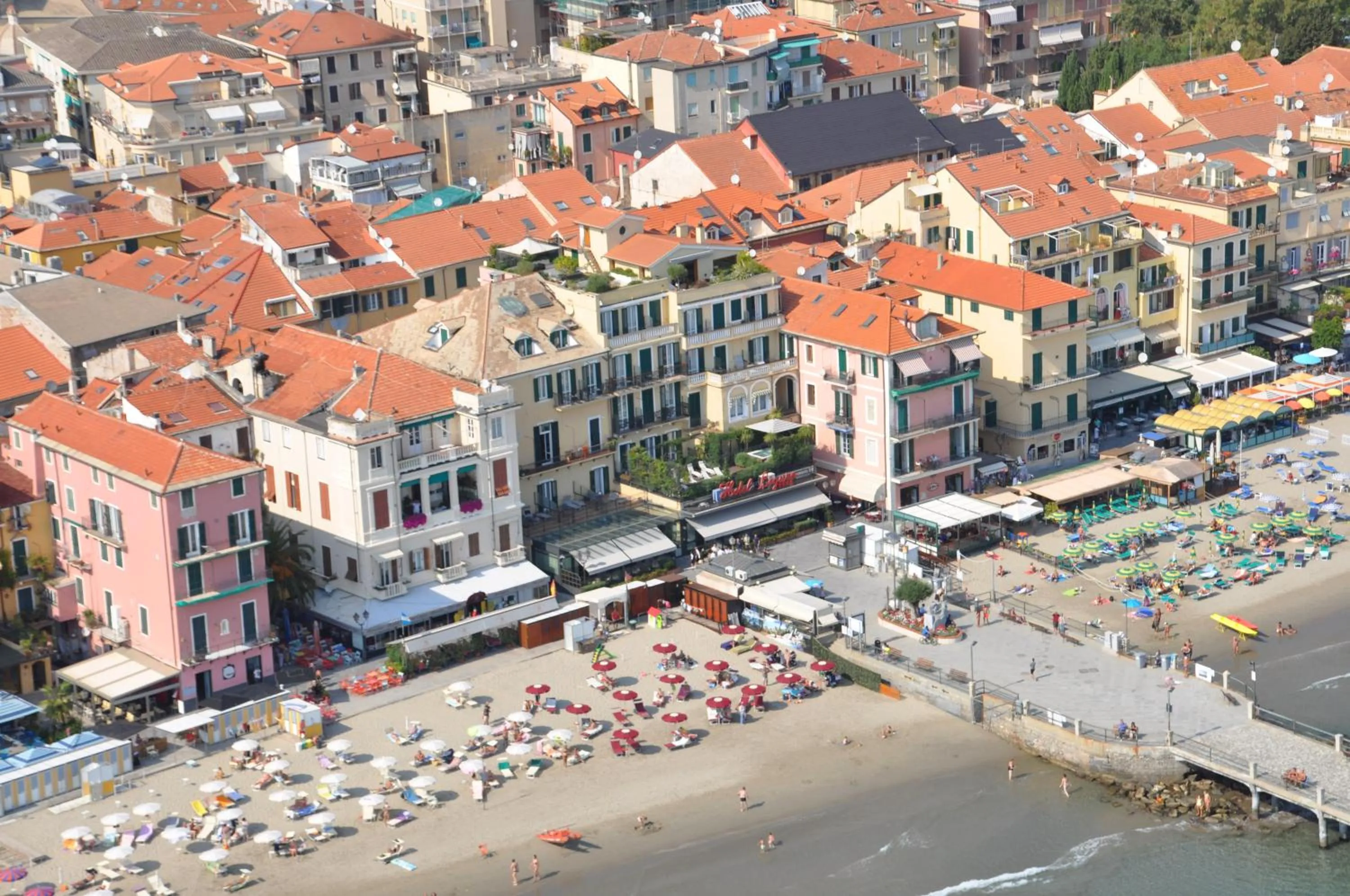 Bird's eye view in Hotel Ligure
