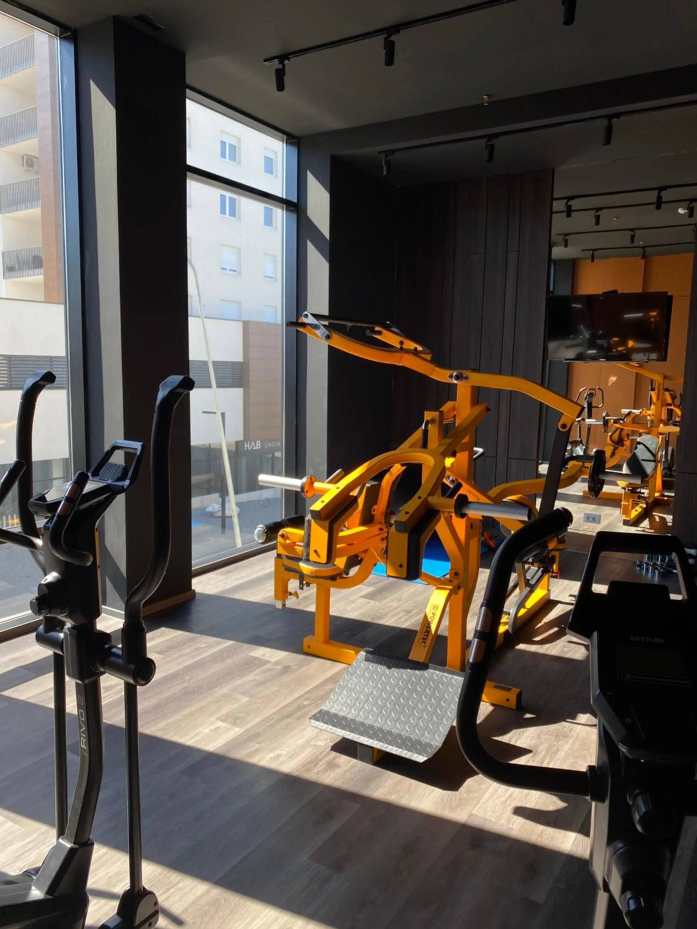 Fitness centre/facilities in Premium Park Hotel