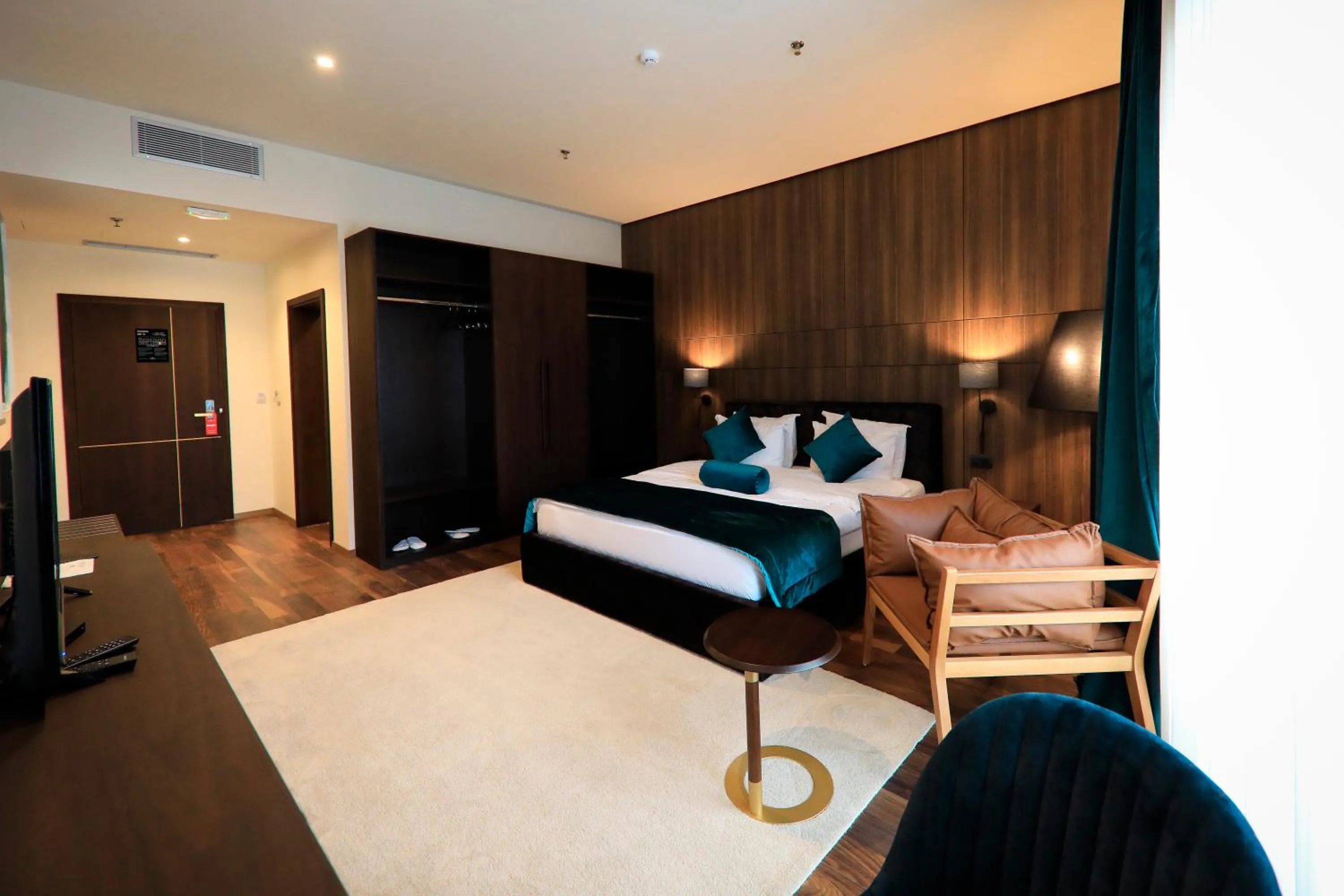 Bed in Premium Park Hotel
