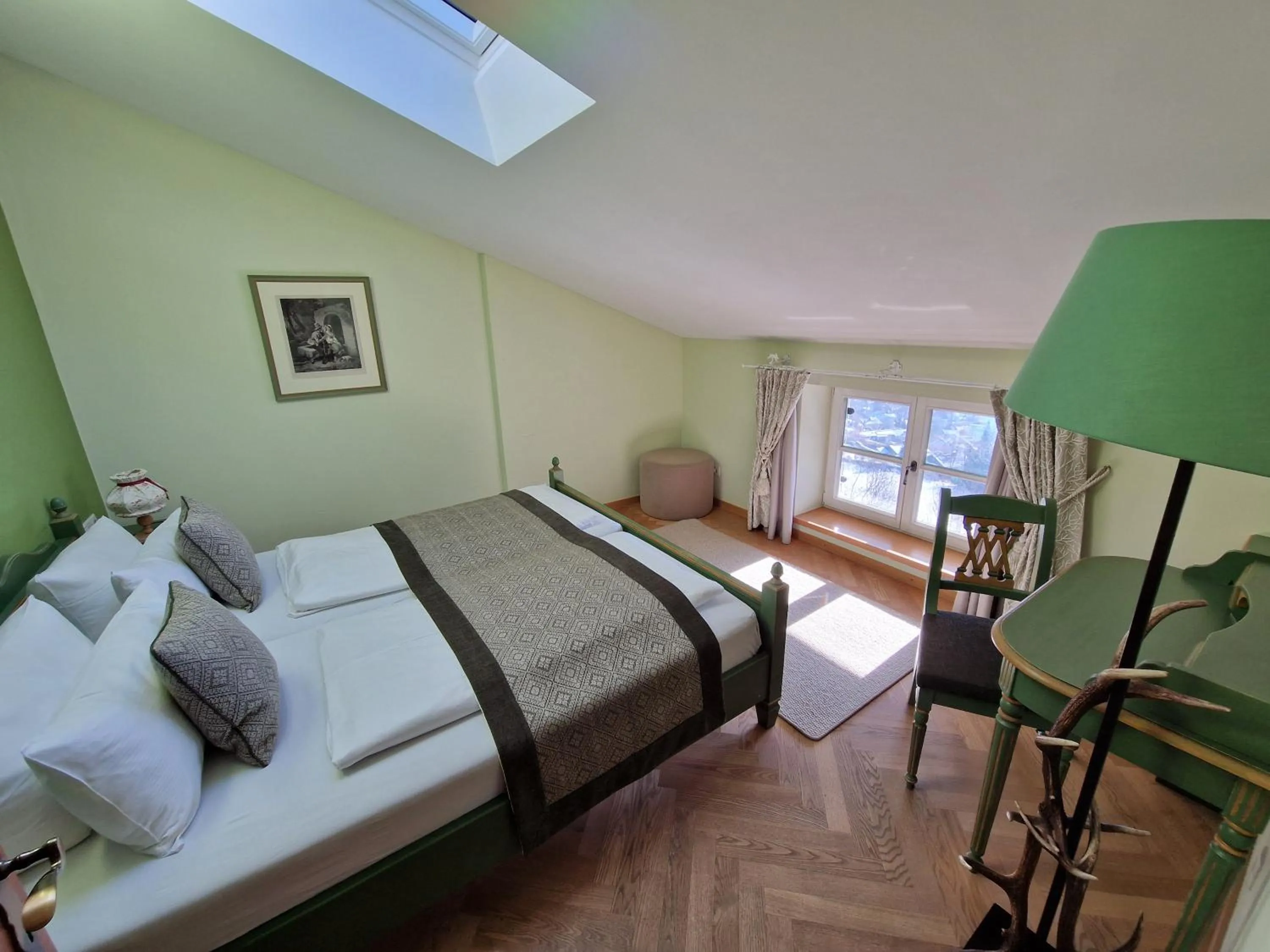 Bed in Hotel Leeberghof