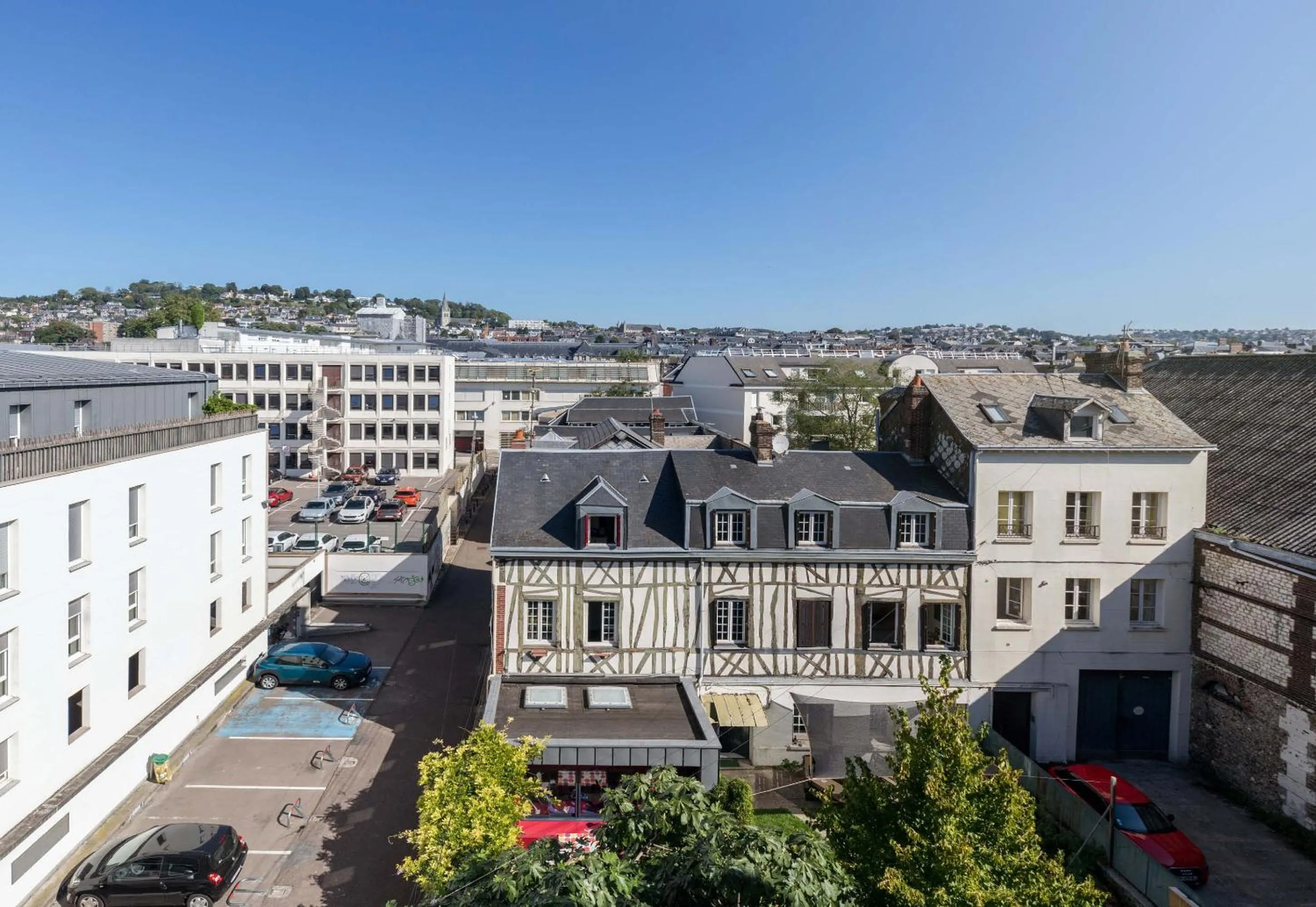 City view in B&B HOTEL Rouen Centre Rive Droite