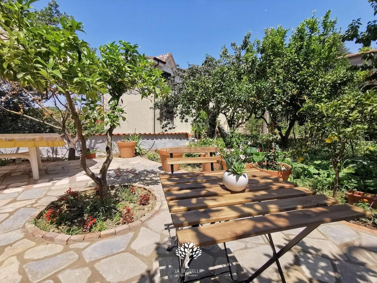 Patio in La Suscella Bed & Breakfast