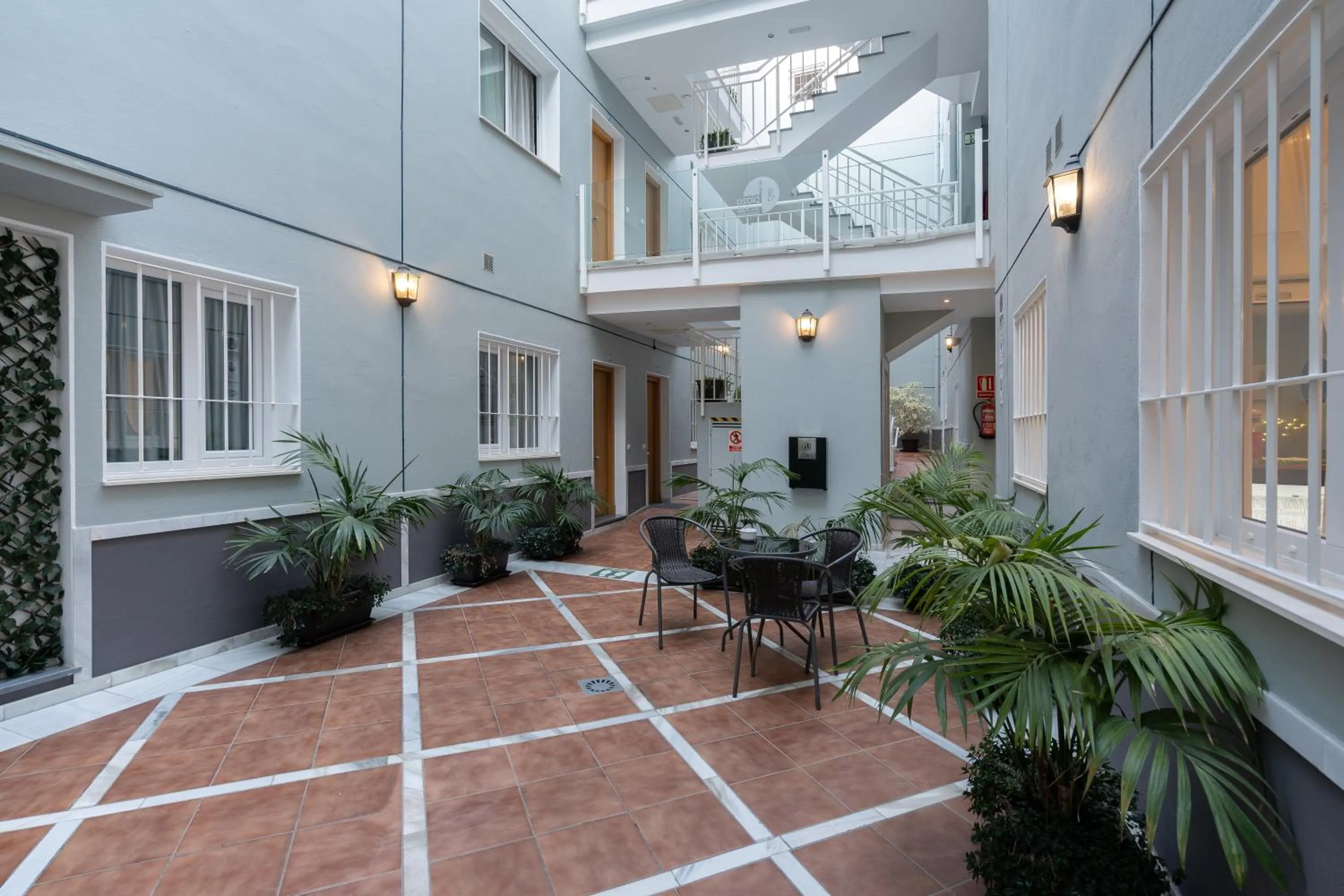 Patio in Plaza de la Luz Cádiz