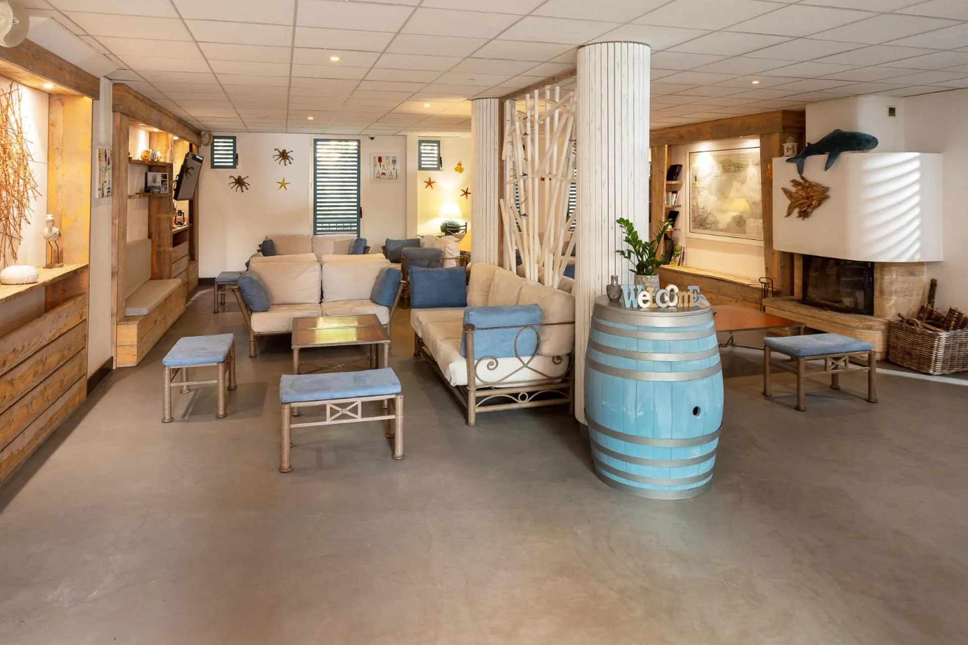 Lobby or reception in Hotel Residence Les Medes