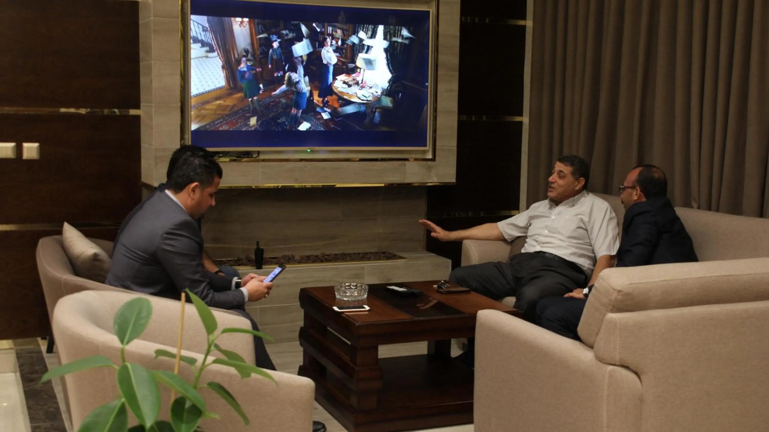 People in Big Ben Hotel Suites