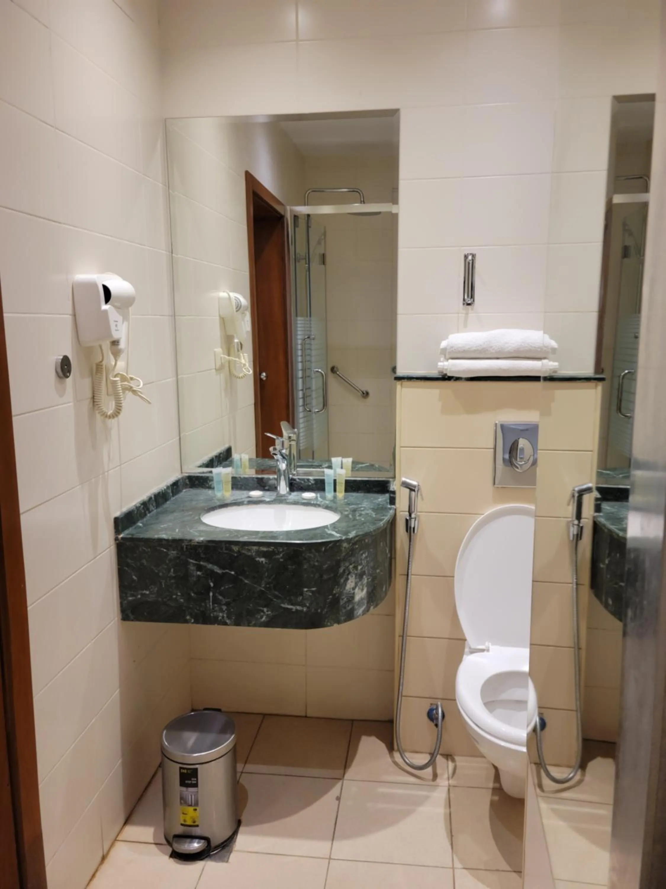 Bathroom in Big Ben Hotel Suites