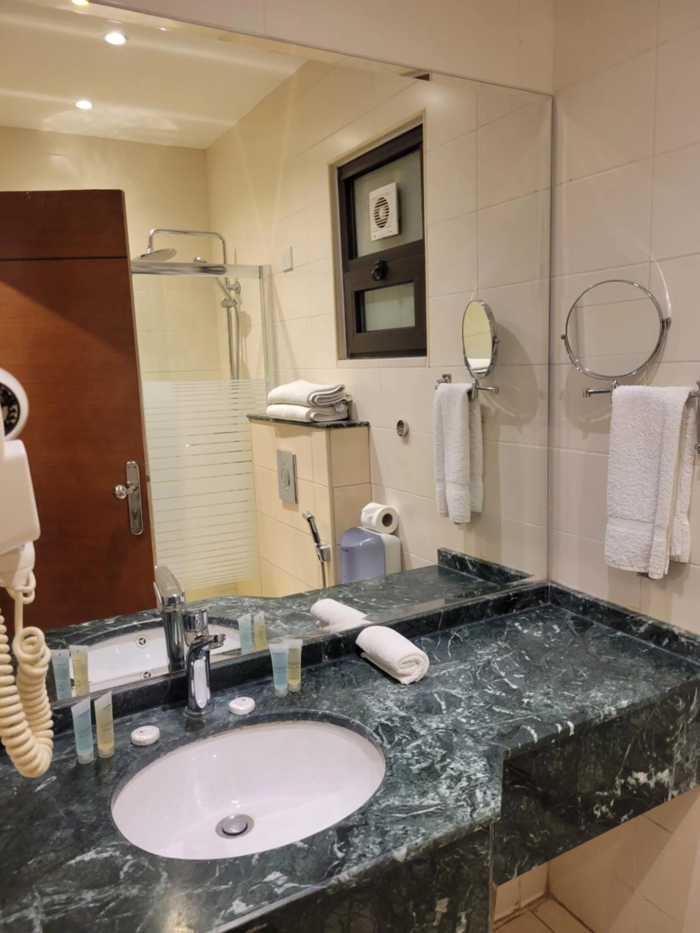 Bathroom in Big Ben Hotel Suites