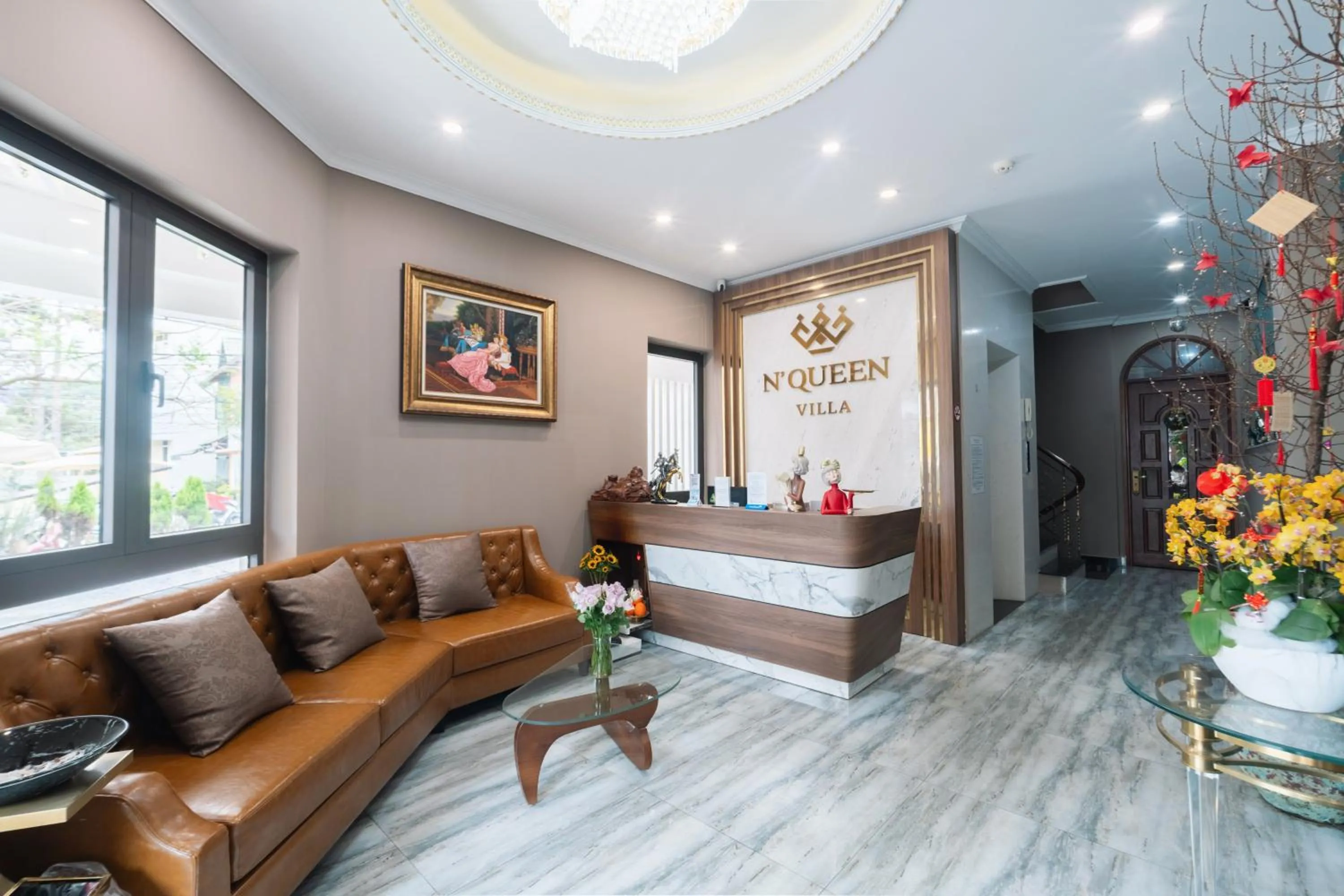 Lobby or reception in N Queen Apartment Hotel