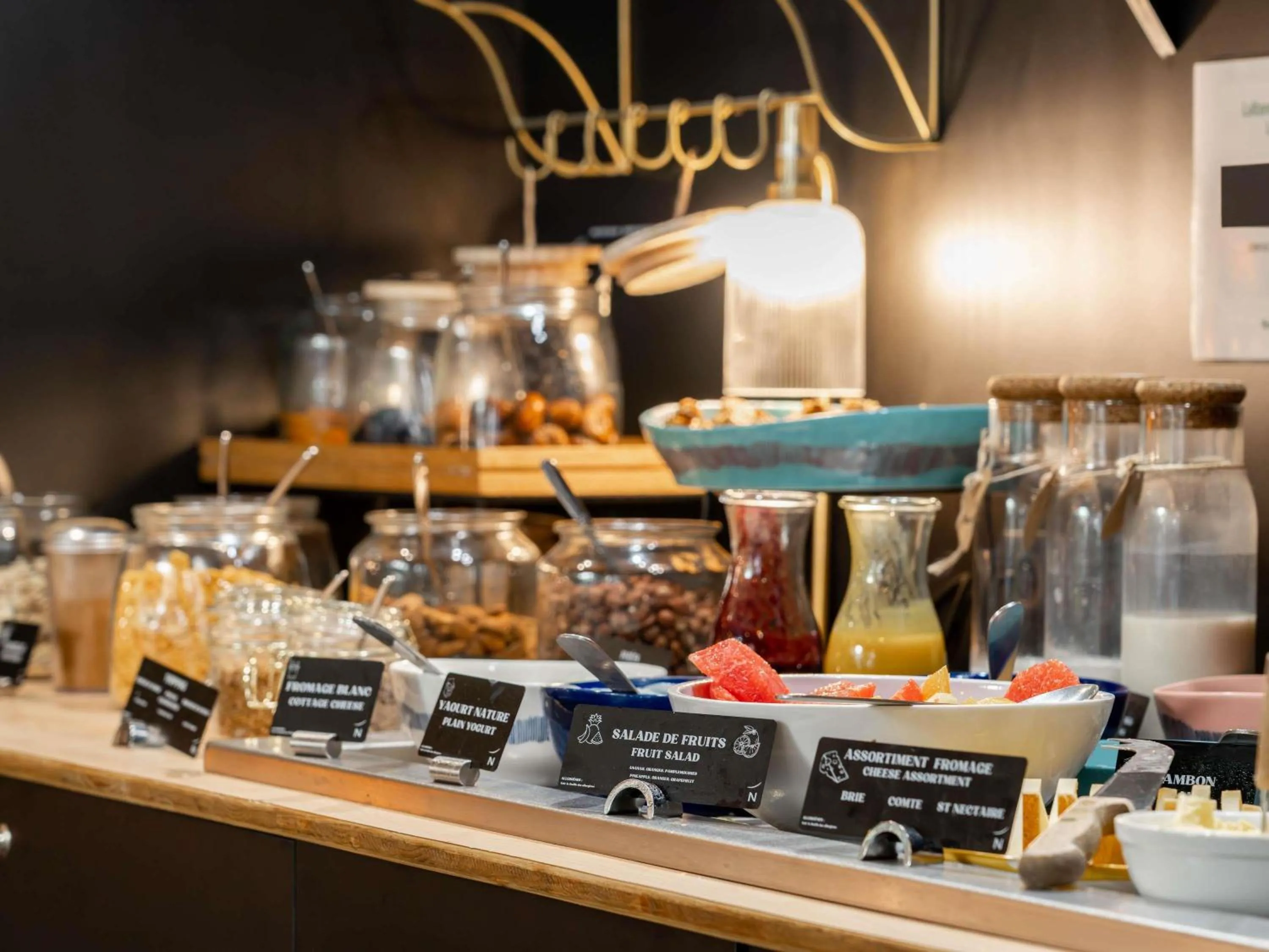 Breakfast in Novotel Suites Cannes Centre