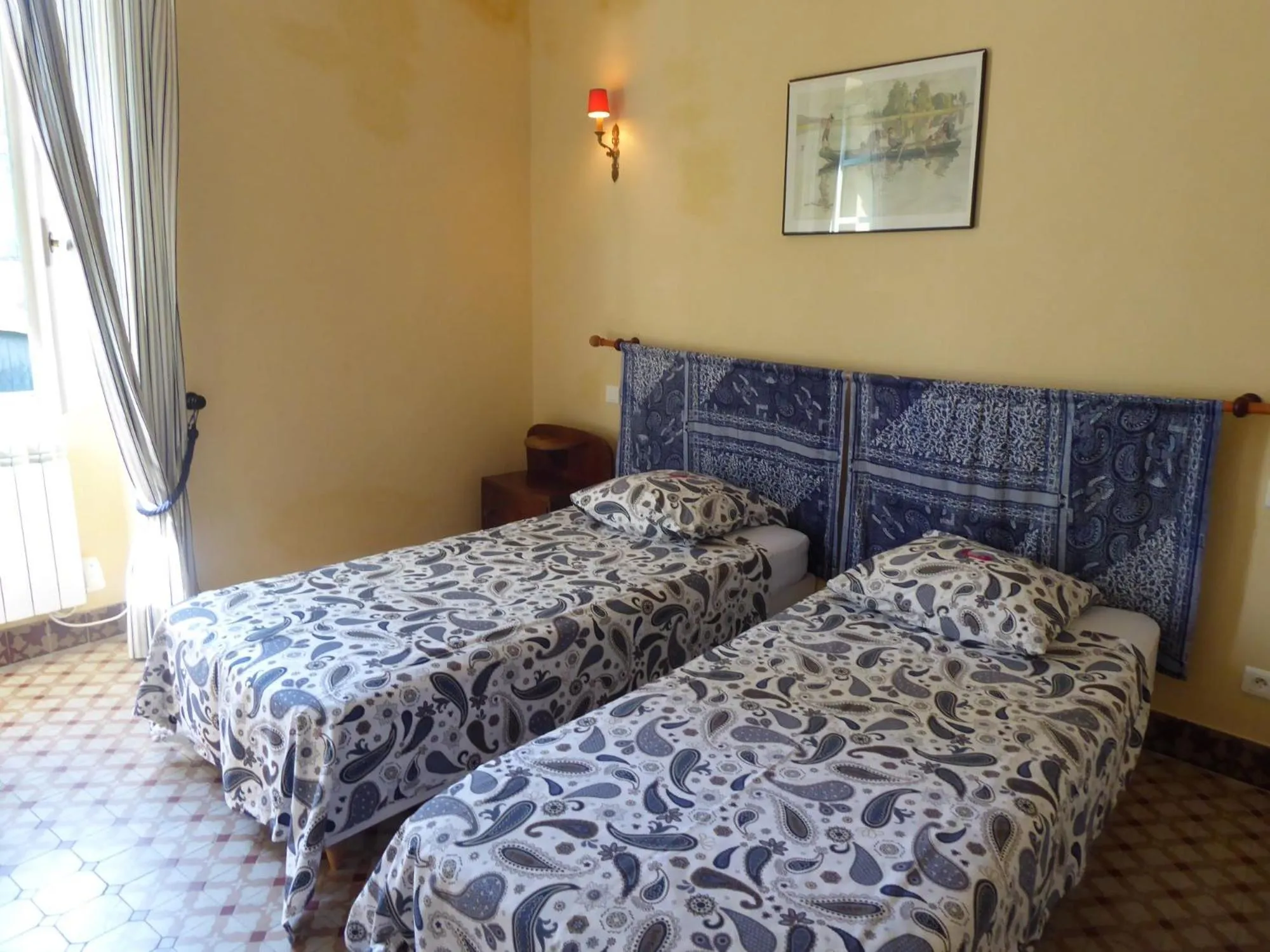 Bed in Le Mas des Sages