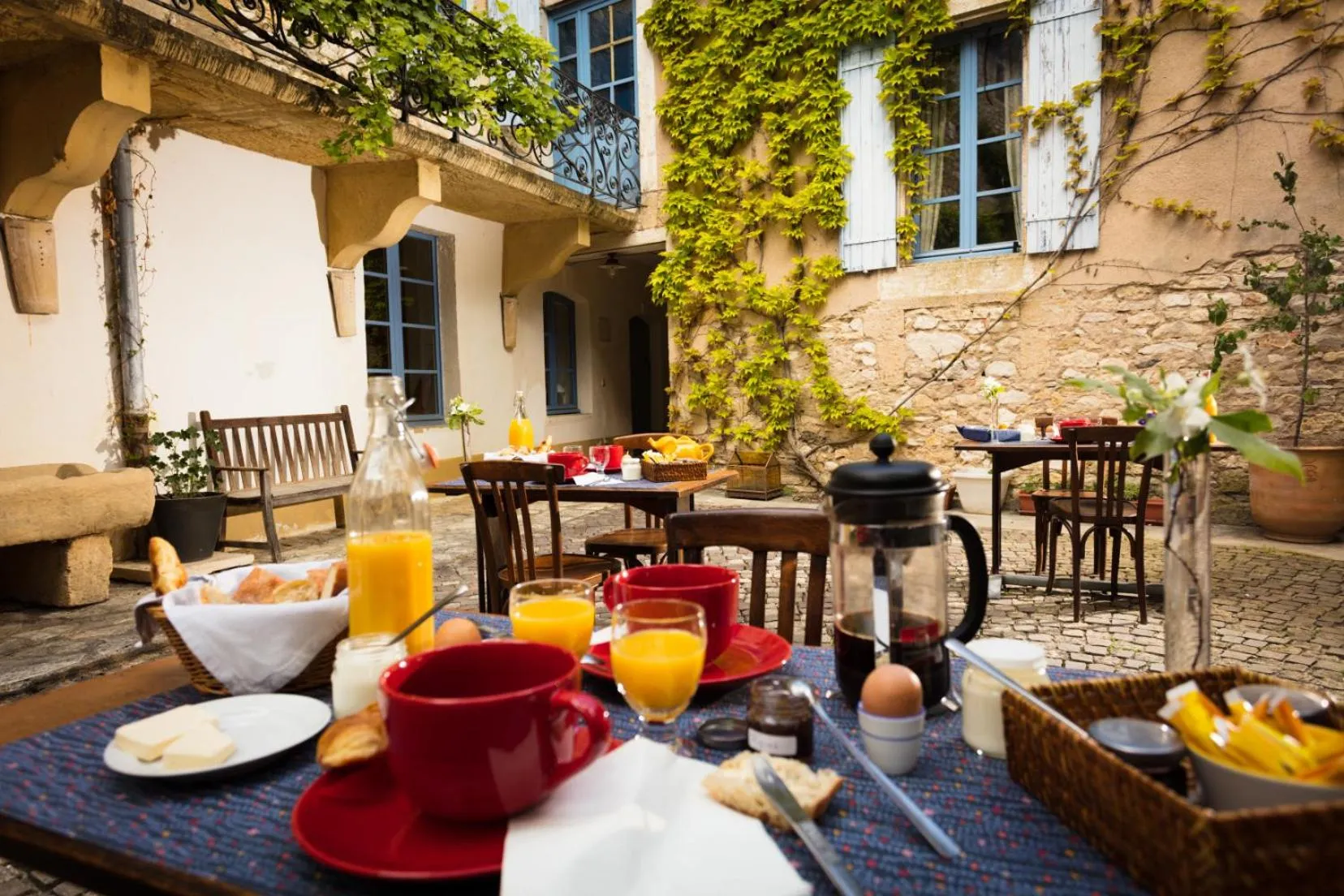 Breakfast in Le Mas des Sages