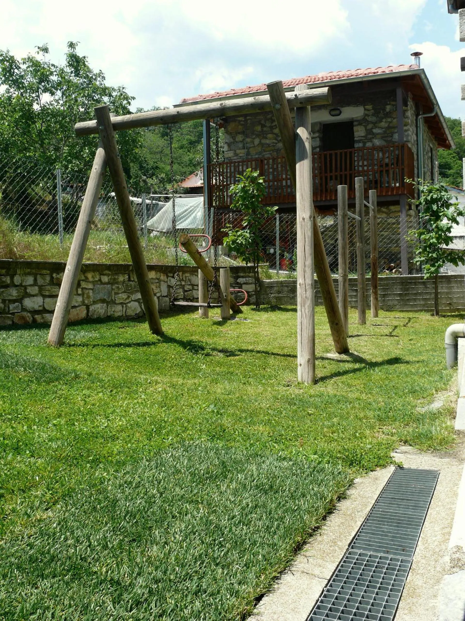 Children play ground in Petrini Gonia