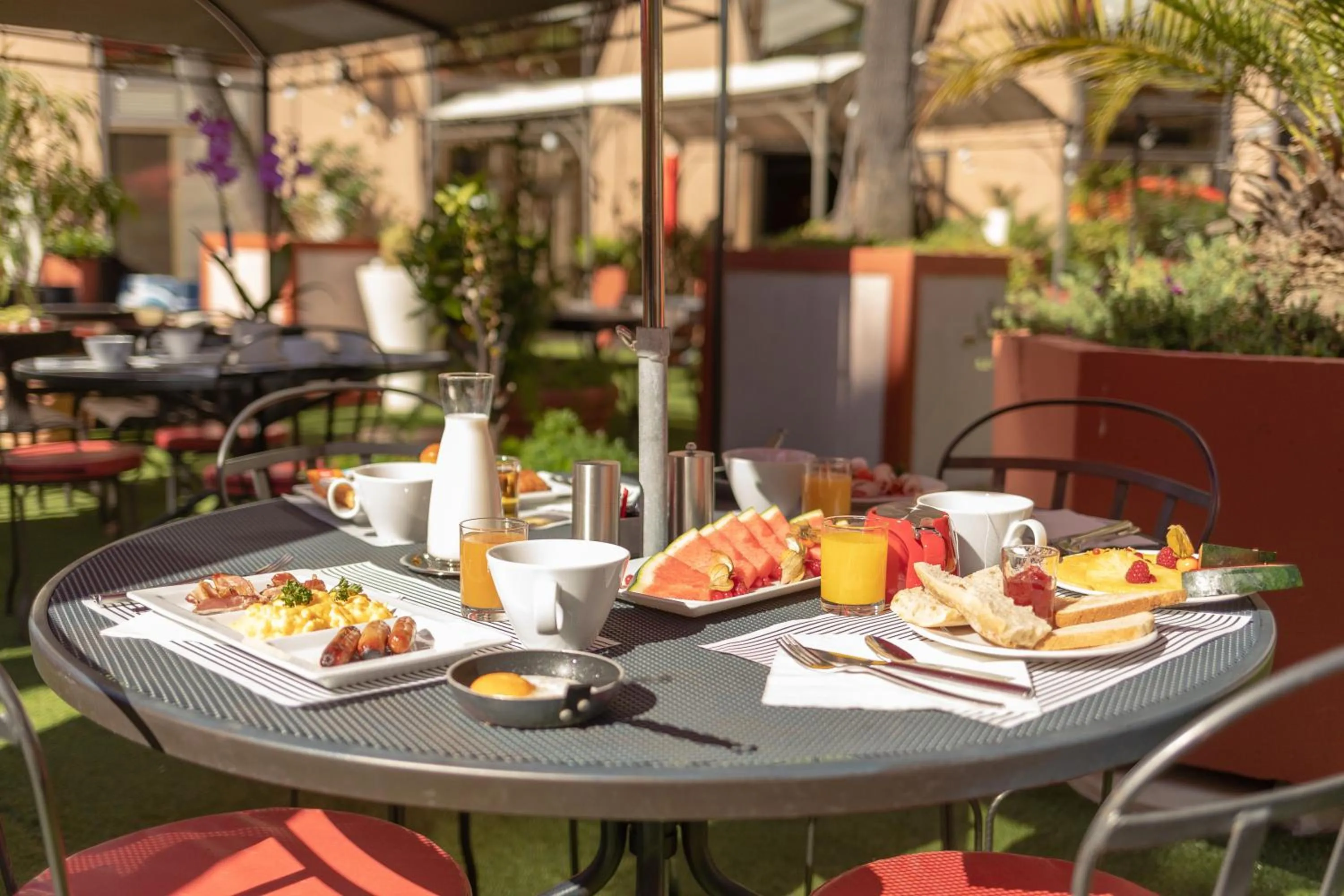 Buffet breakfast in Novotel Nice Centre Vieux Nice