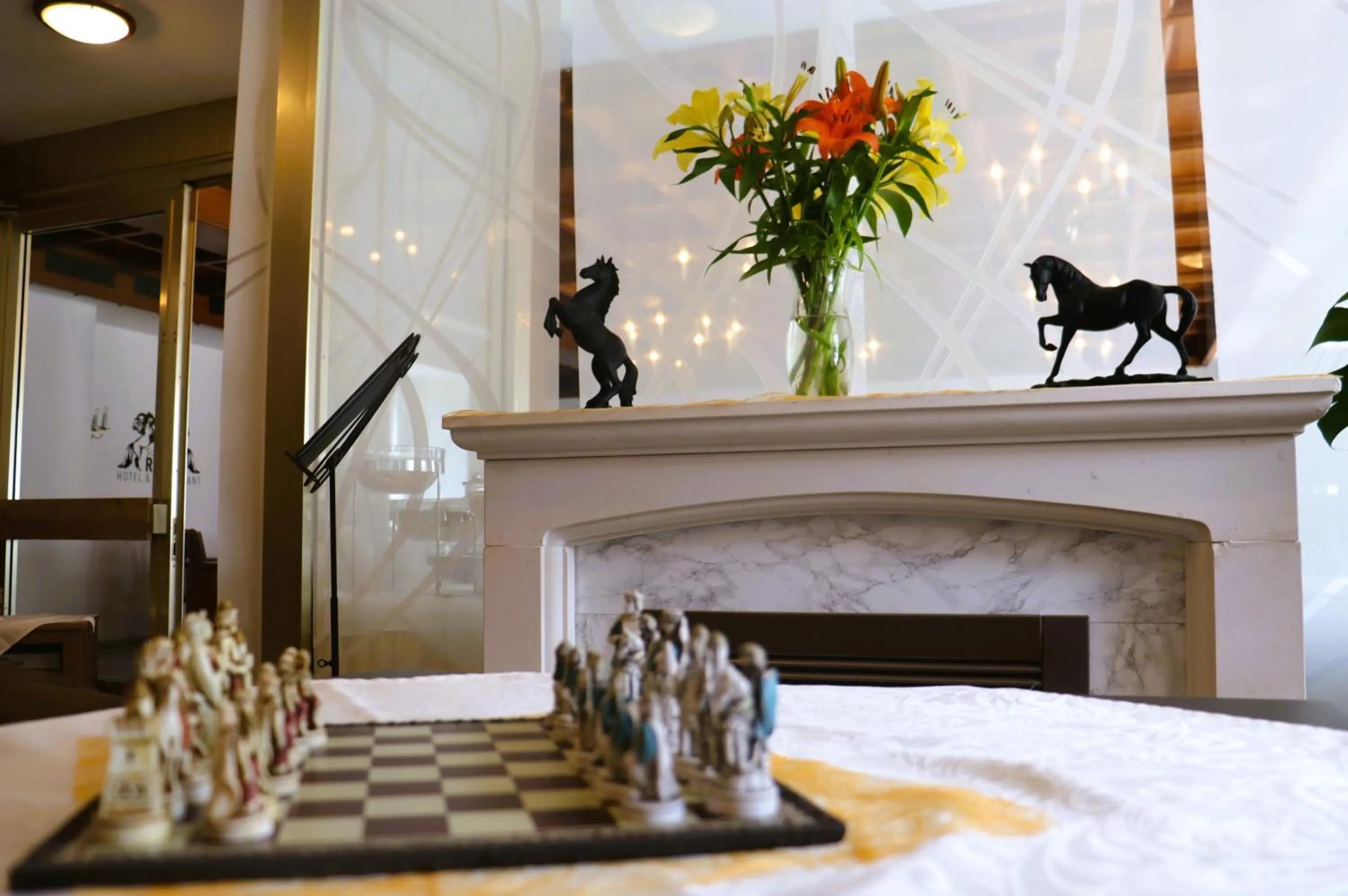 Lobby or reception in Schwarzes Ross Hotel & Restaurant Oberwiesenthal