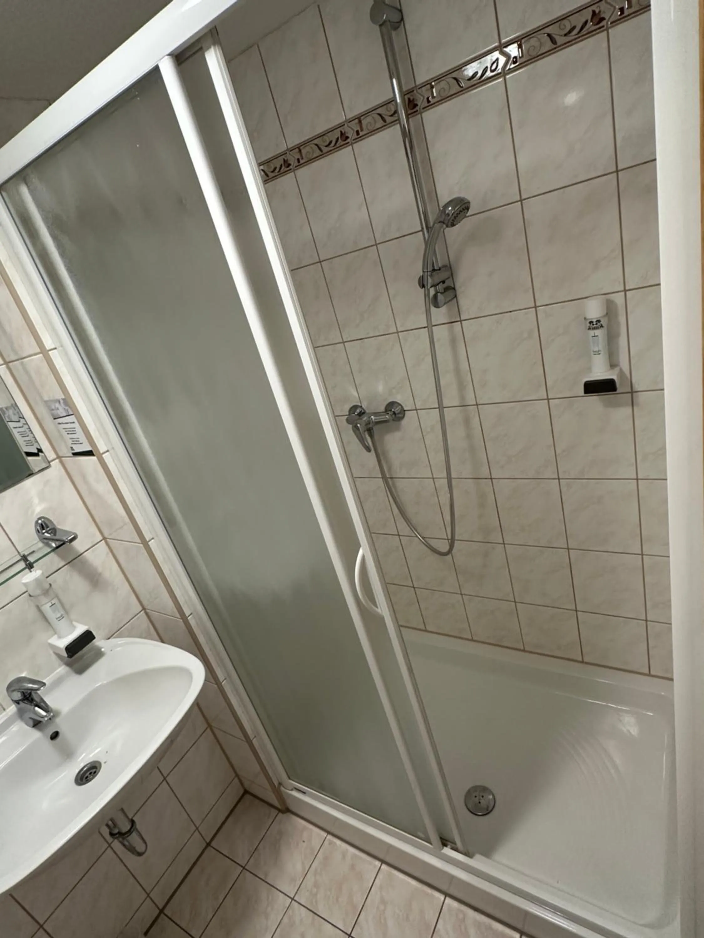 Shower in Schwarzes Ross Hotel & Restaurant Oberwiesenthal