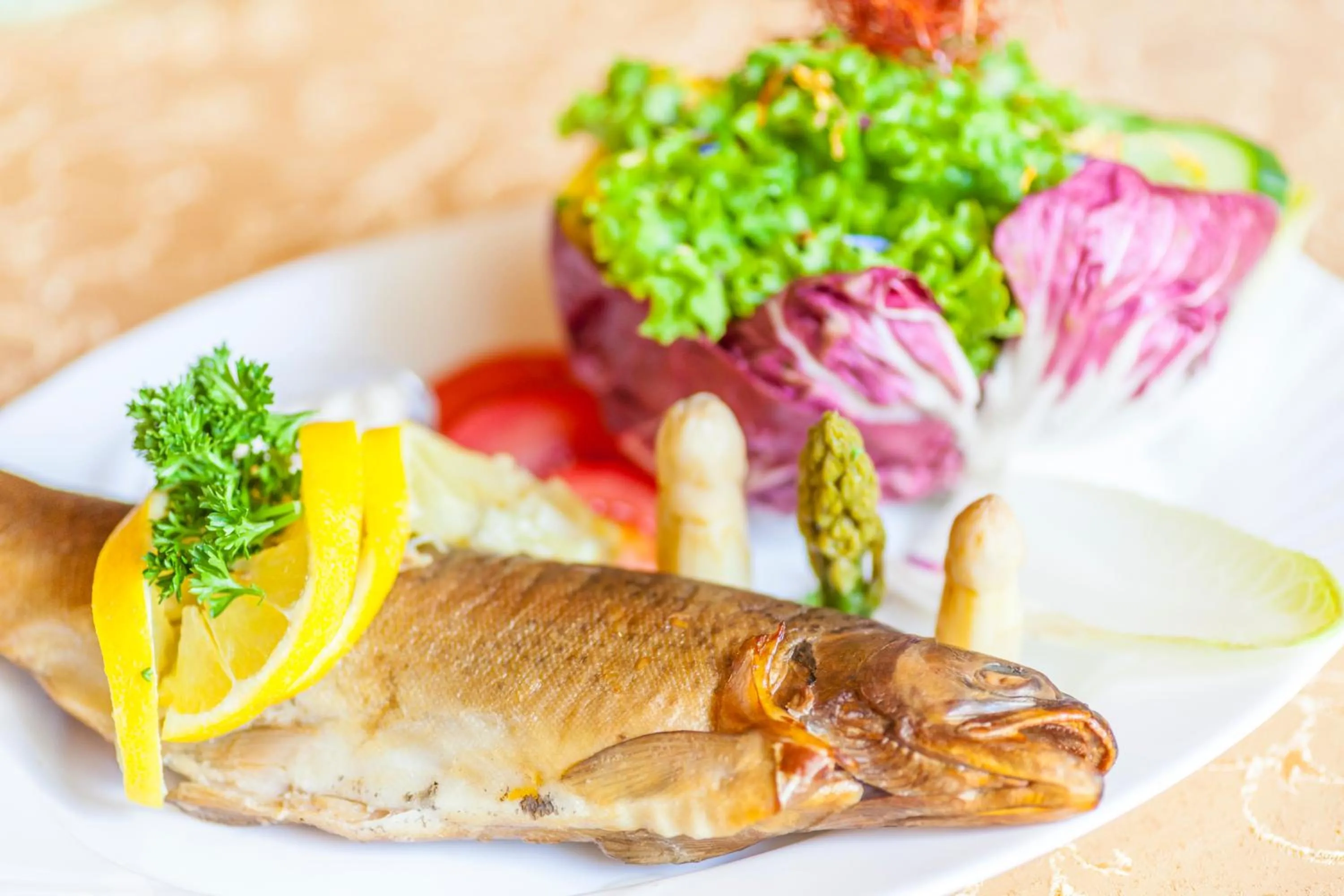 Meals in Schwarzes Ross Hotel & Restaurant Oberwiesenthal