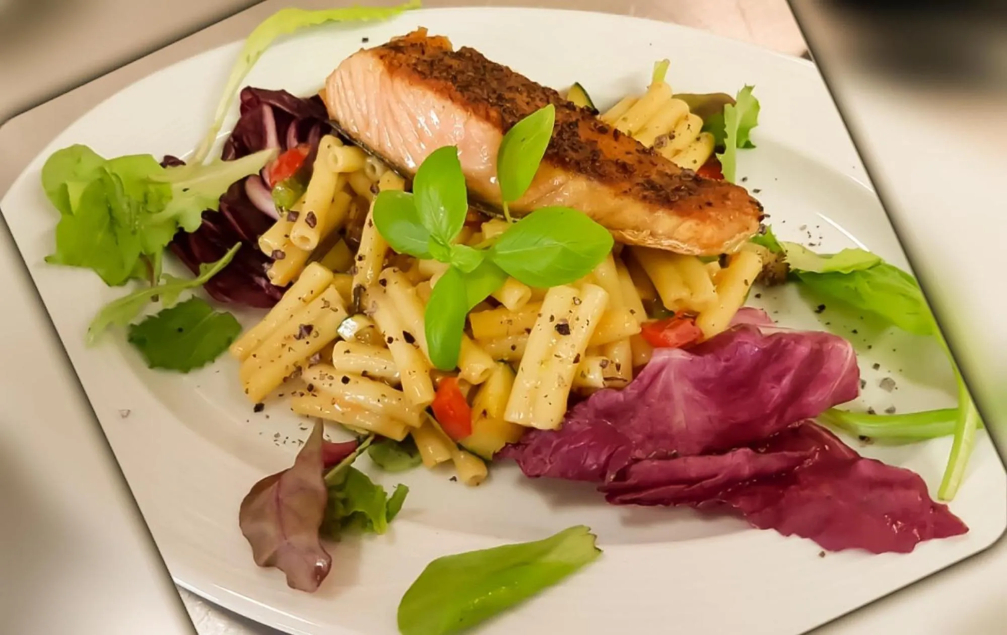 Lunch in Schwarzes Ross Hotel & Restaurant Oberwiesenthal