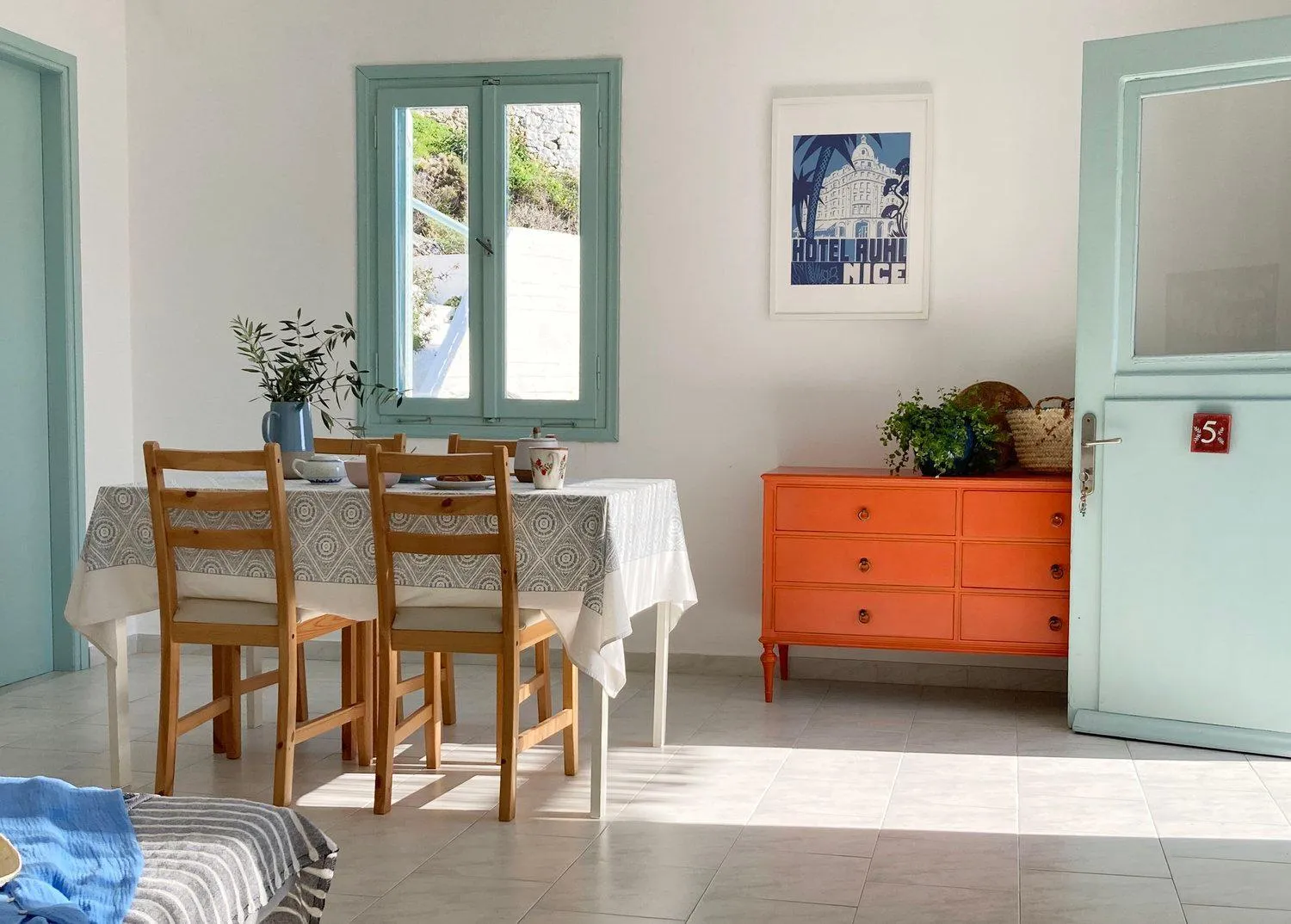 Dining area in Asterias