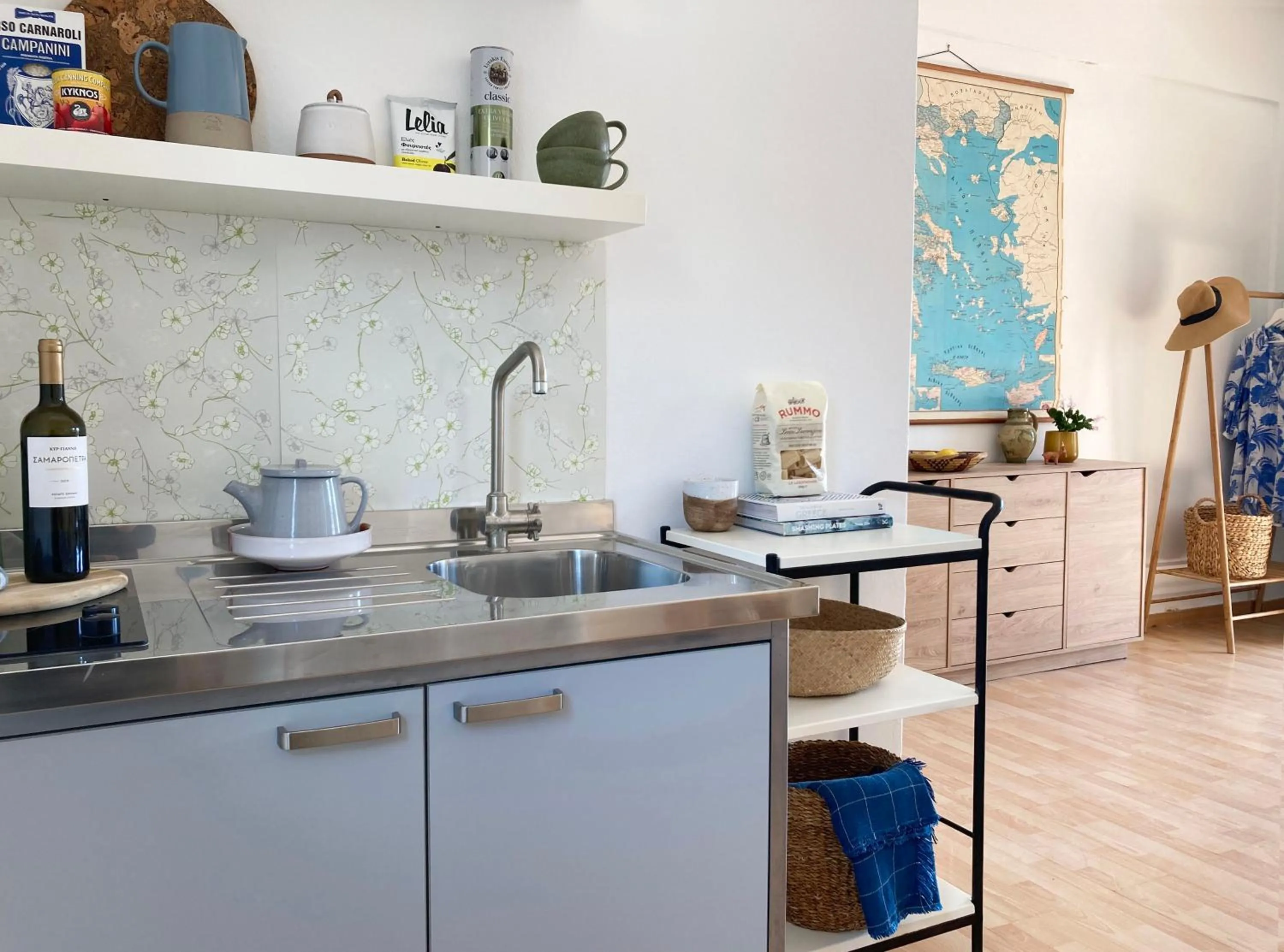 Kitchen or kitchenette in Asterias