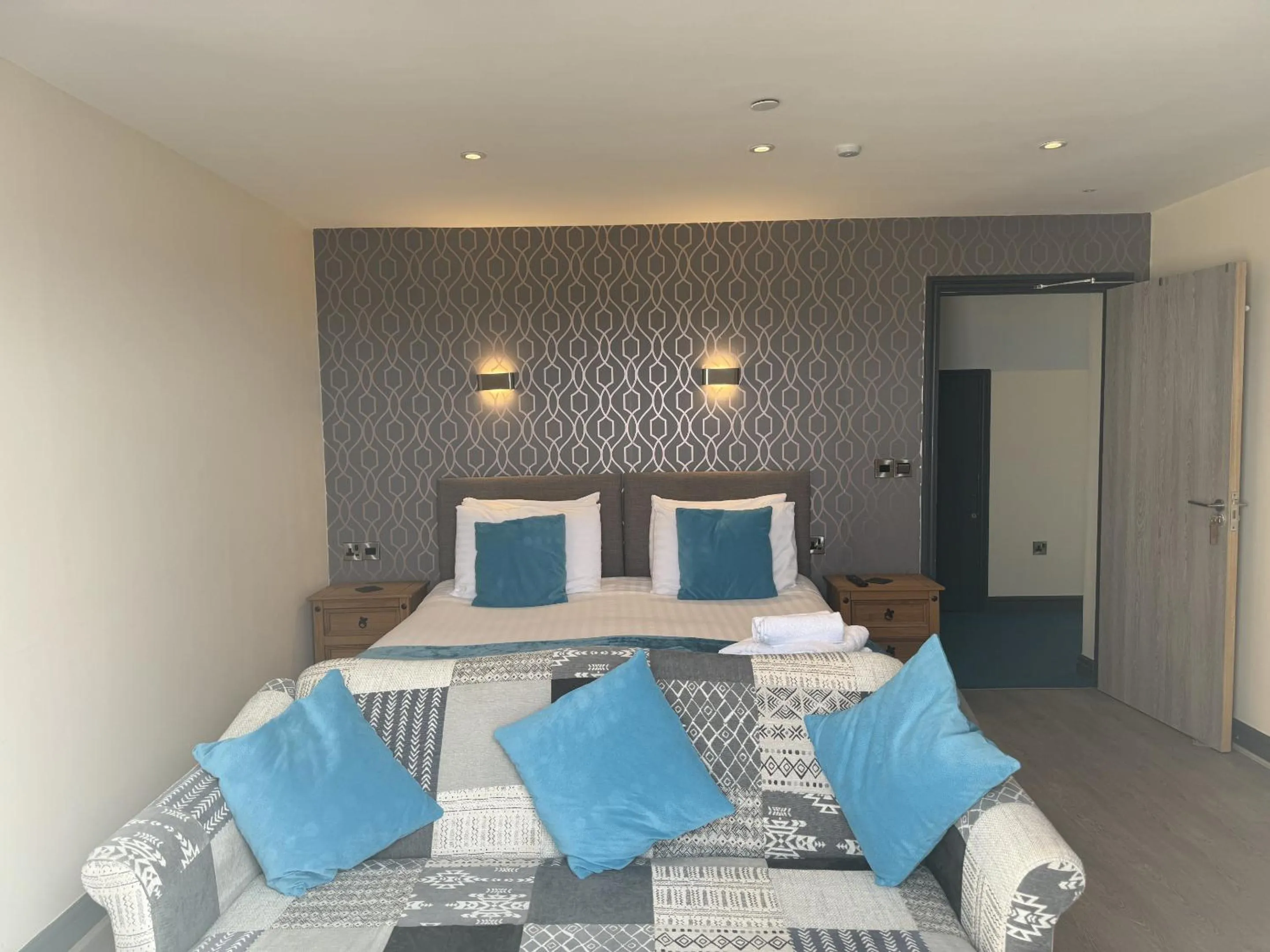 Bedroom in Barmouth Beach Club