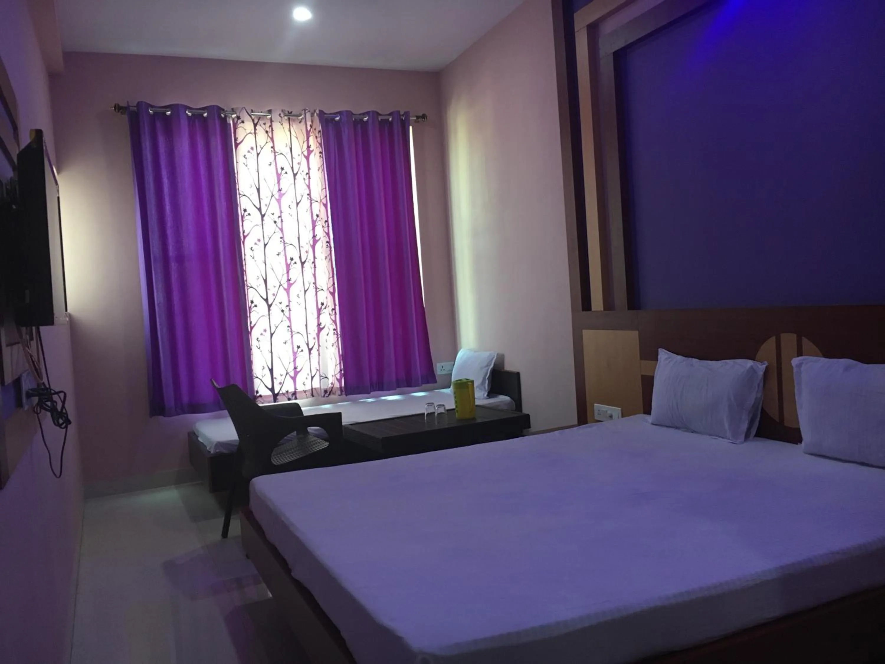 Bed in Hotel Shree Hari