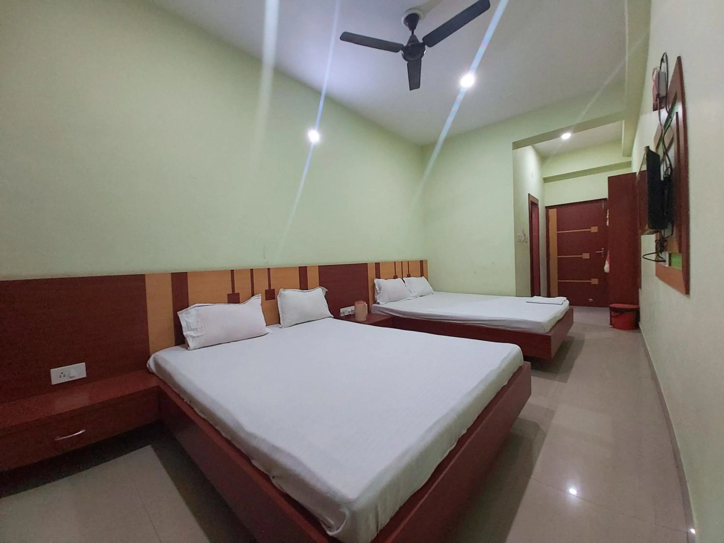 Bed in Hotel Shree Hari
