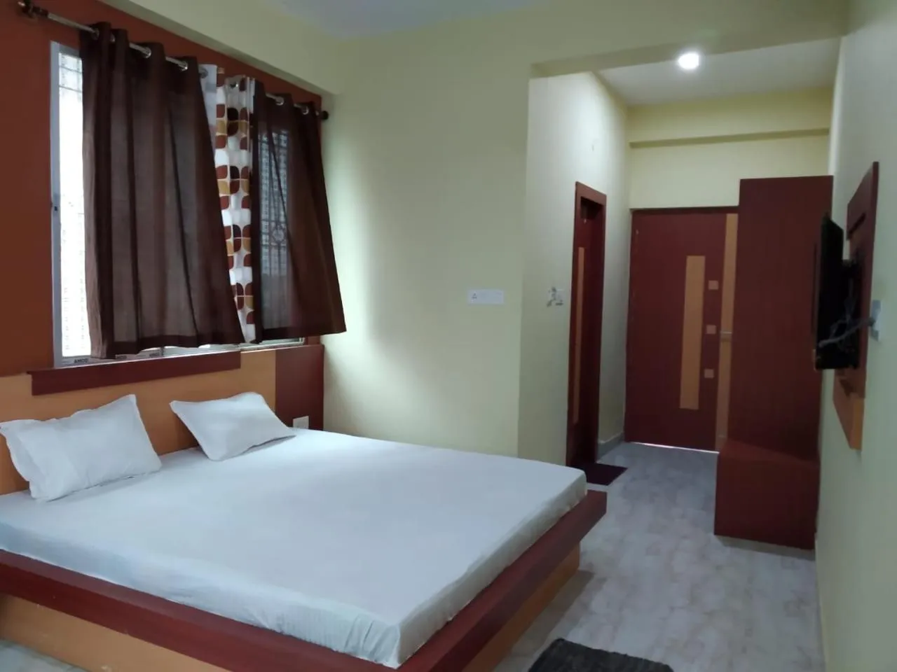 Bed in Hotel Shree Hari