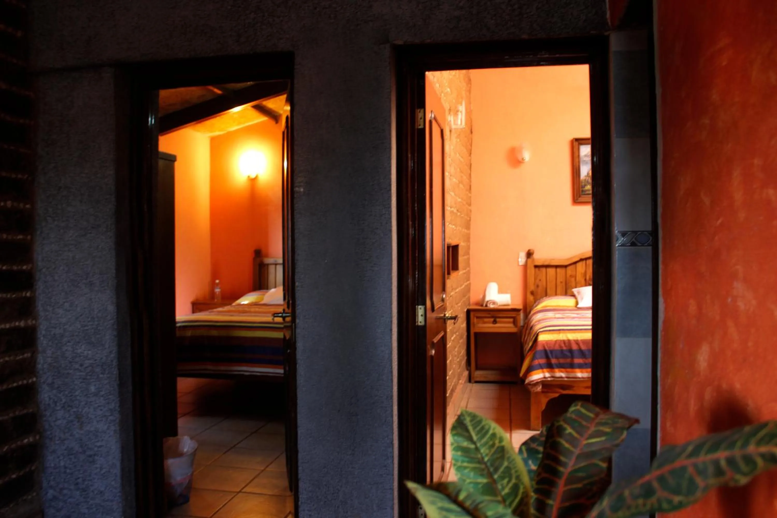 Bed in Hotel y Cabañas una Cosita de Zacatlán