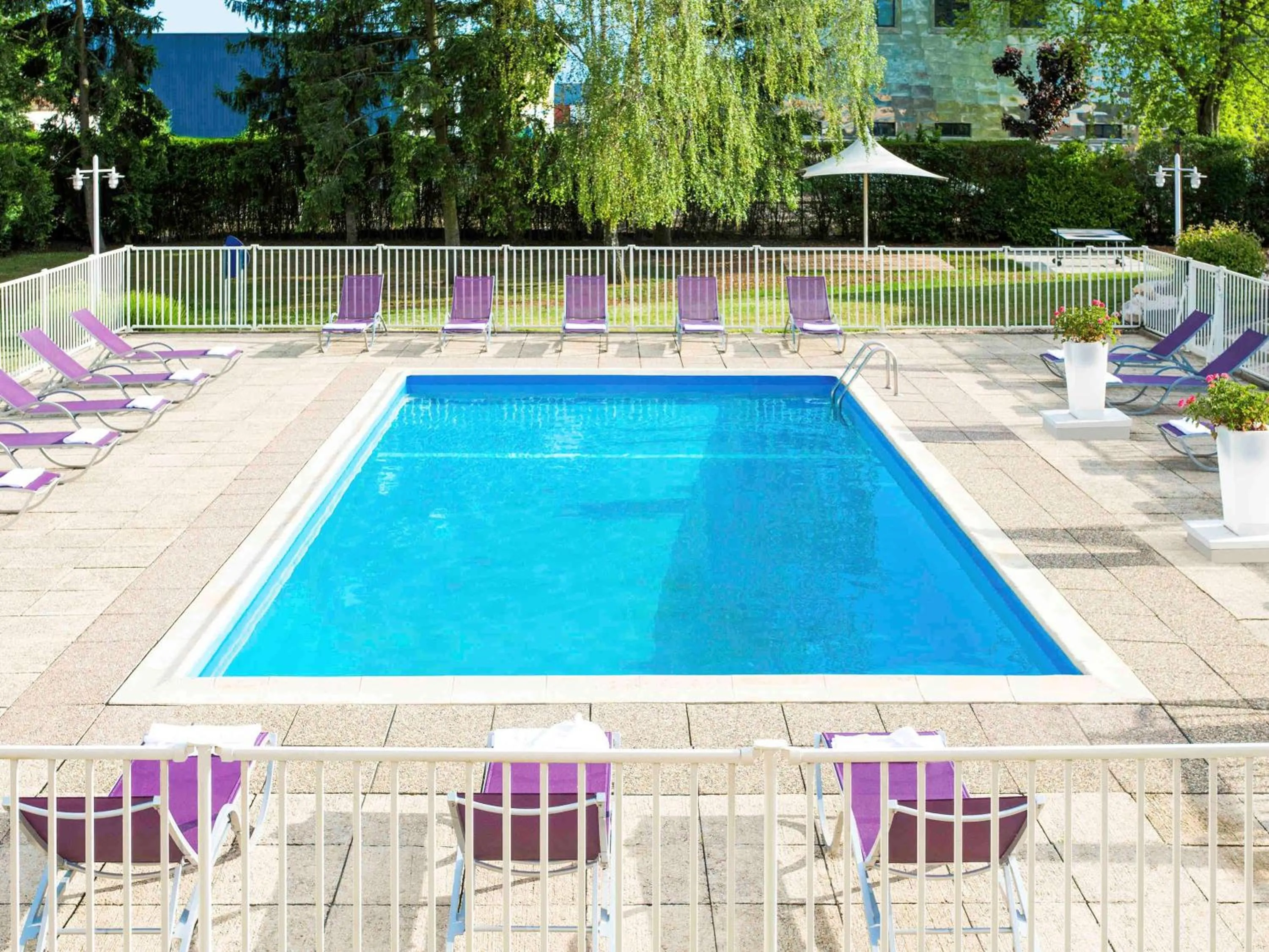 On site in Novotel Dijon Sud