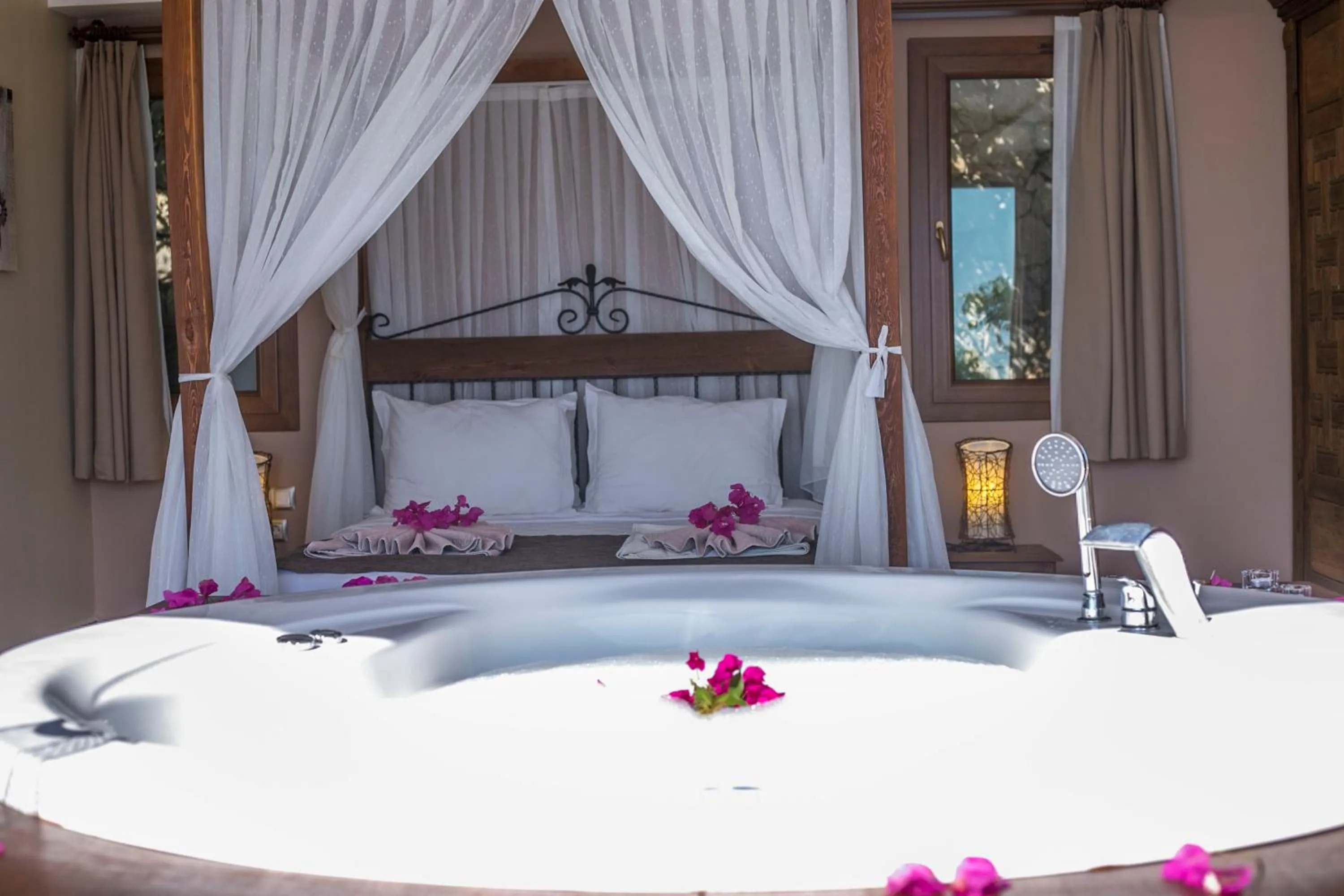 Bed in Lissiya Hotel