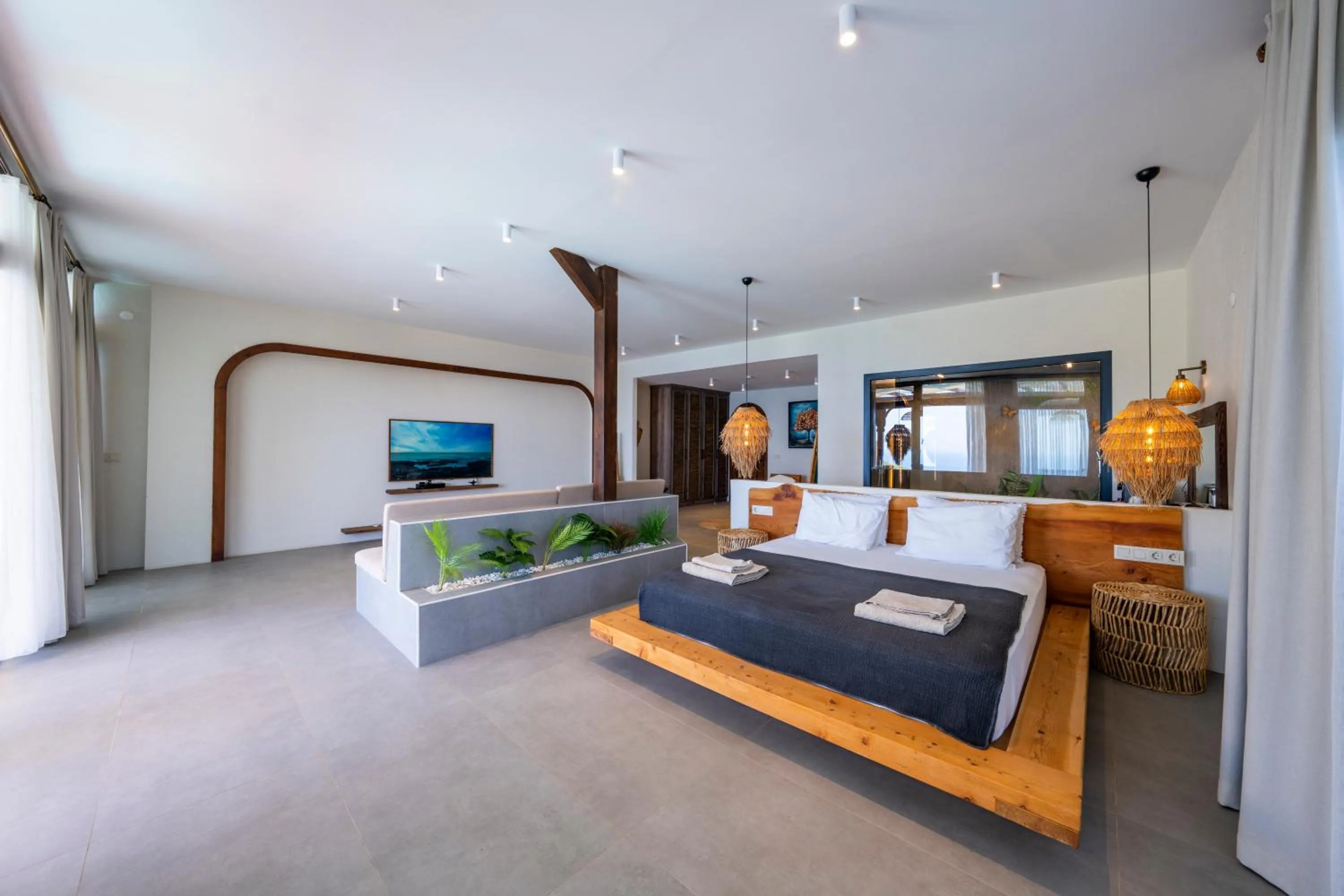 Bed in Lissiya Hotel