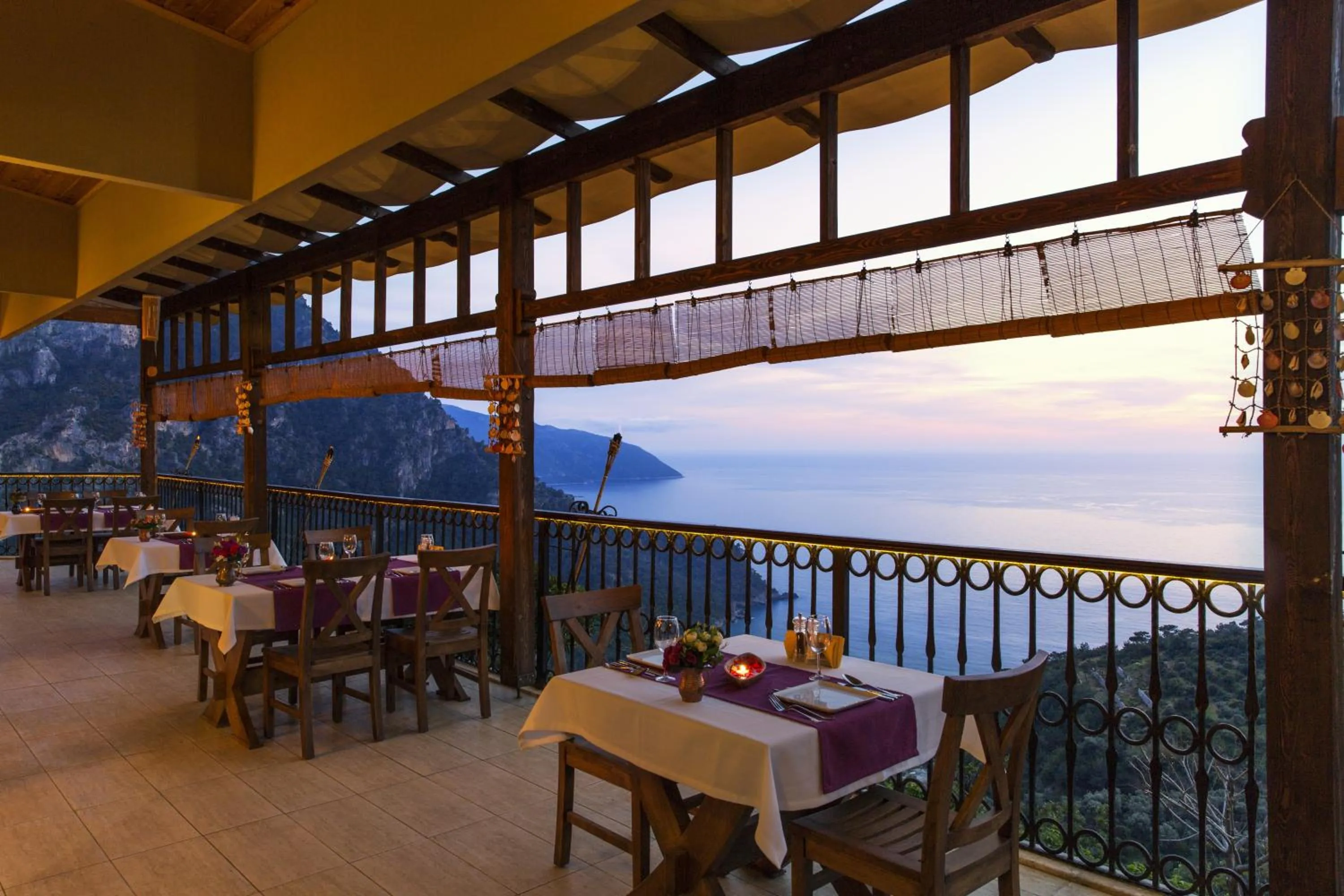 Patio in Lissiya Hotel