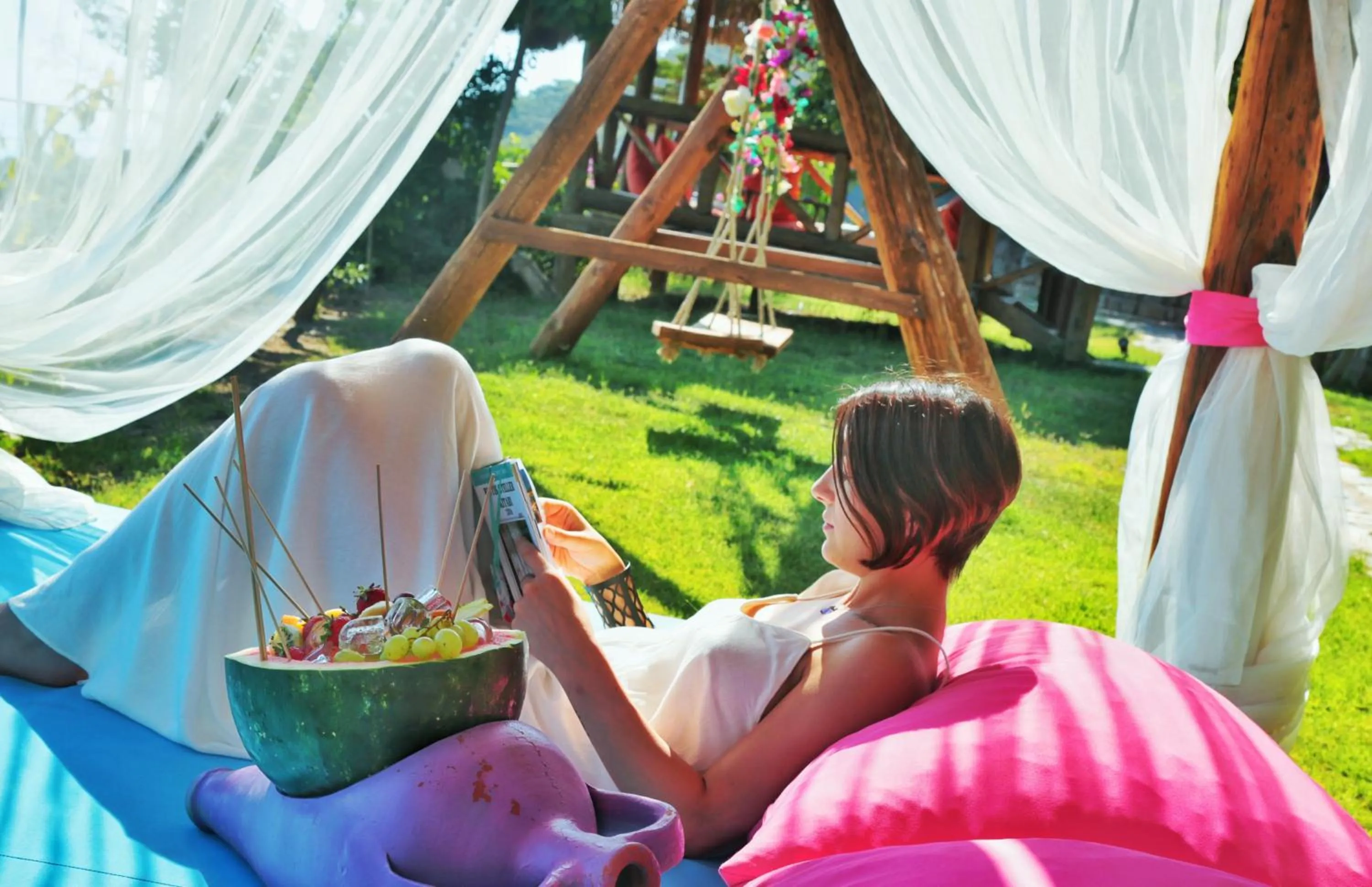 Garden in Lissiya Hotel