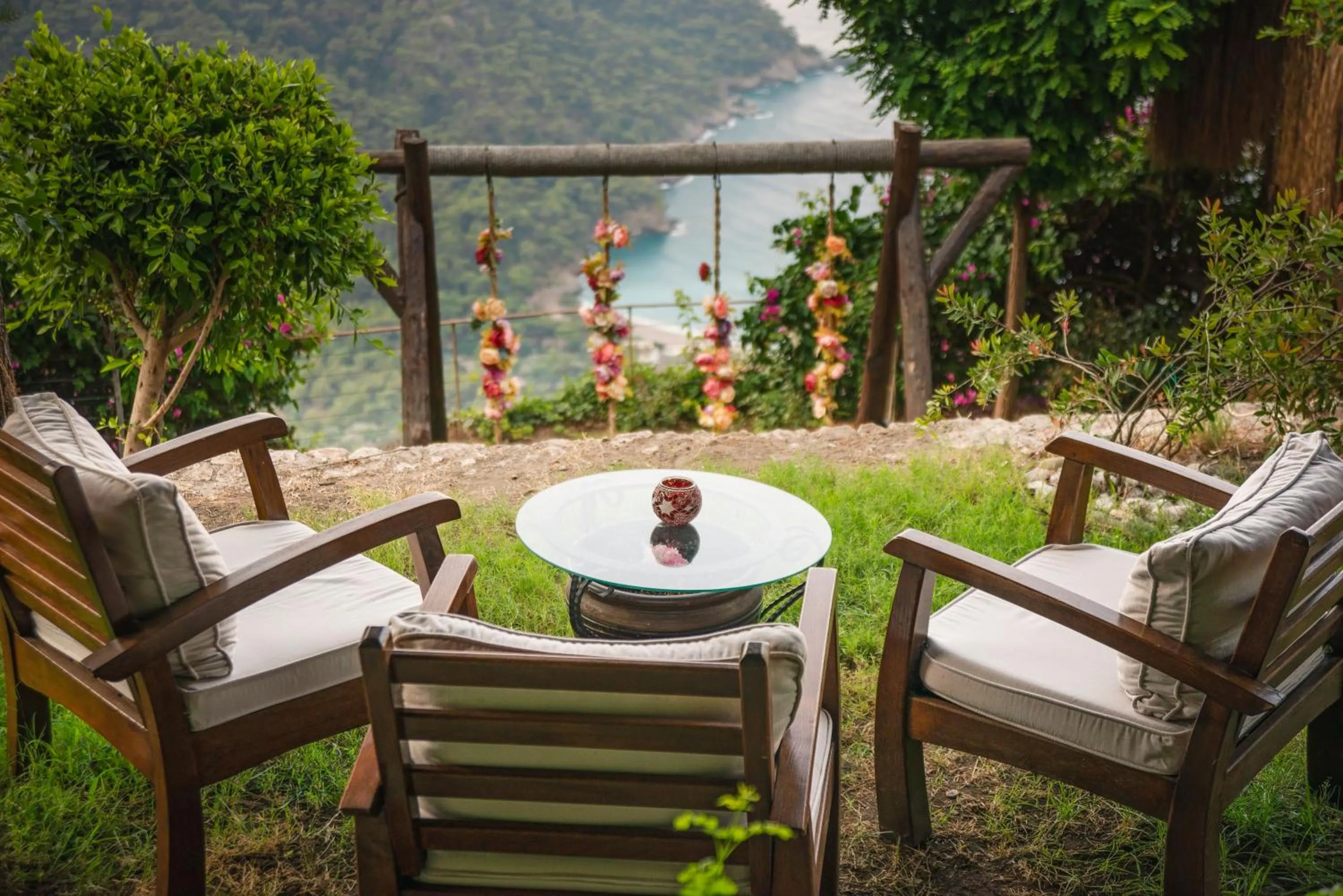 Garden in Lissiya Hotel