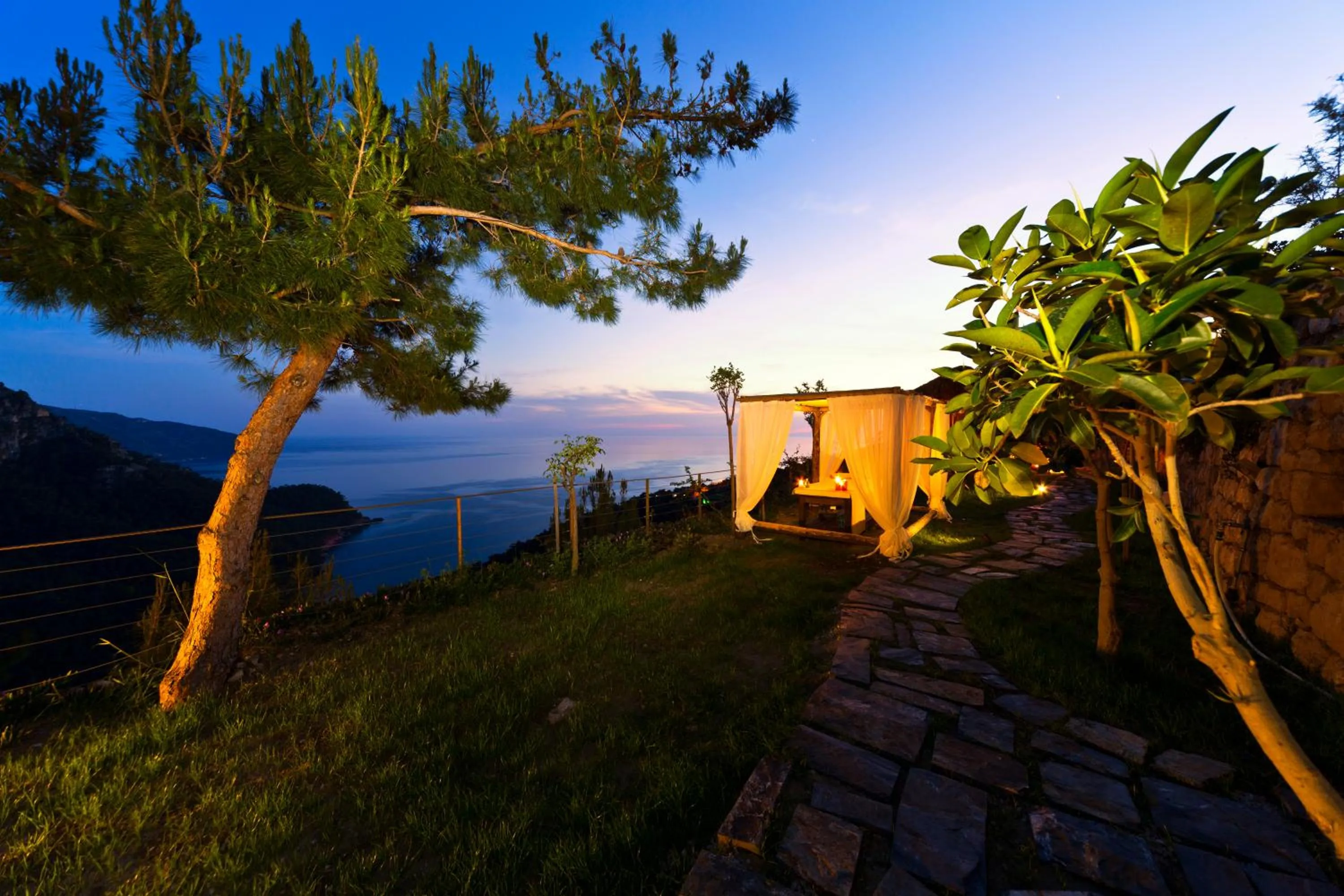 Garden in Lissiya Hotel