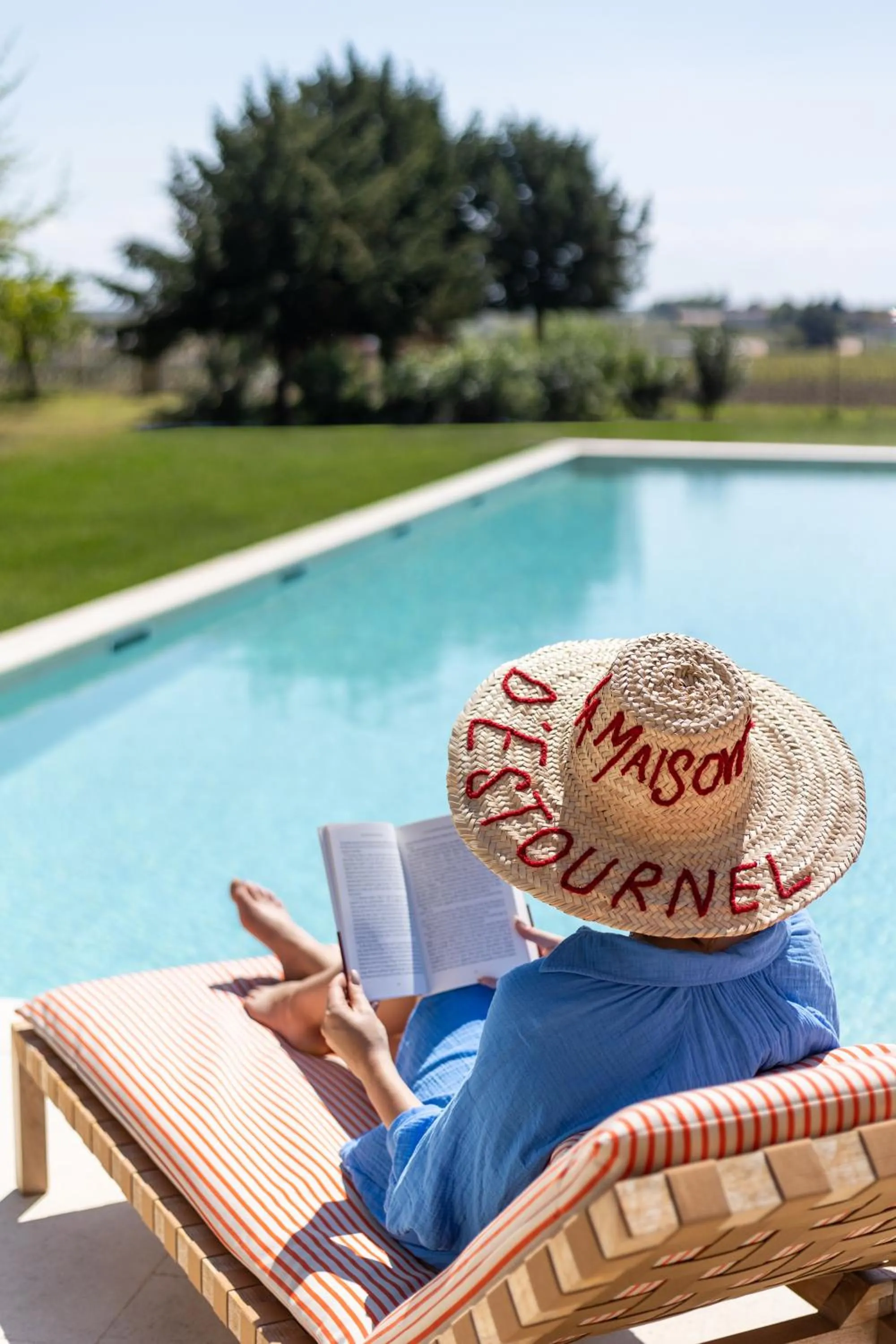 Swimming pool in La Maison d'Estournel