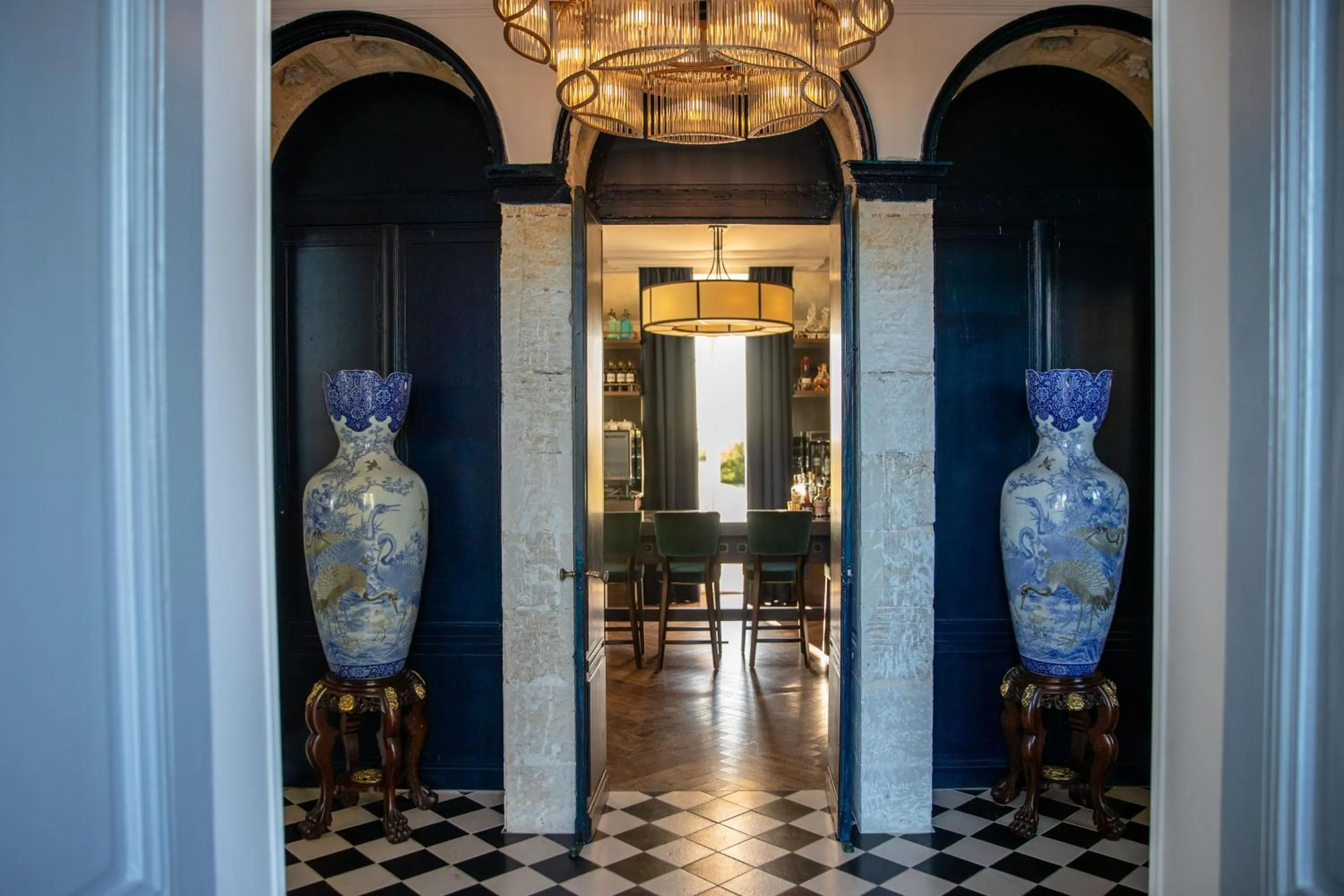 Facade/entrance in La Maison d'Estournel