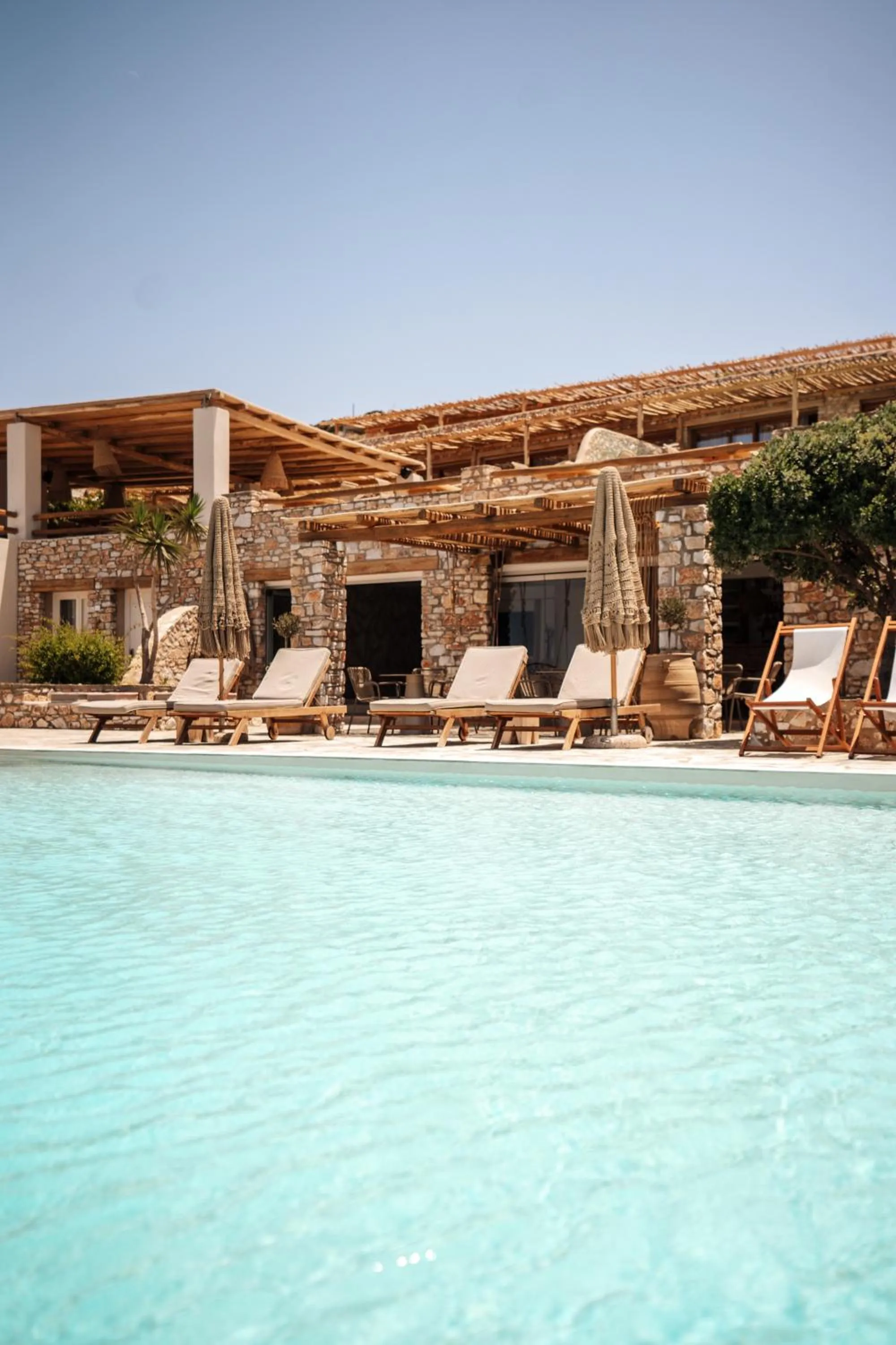 Swimming pool in Mythic Paros , Adults Only