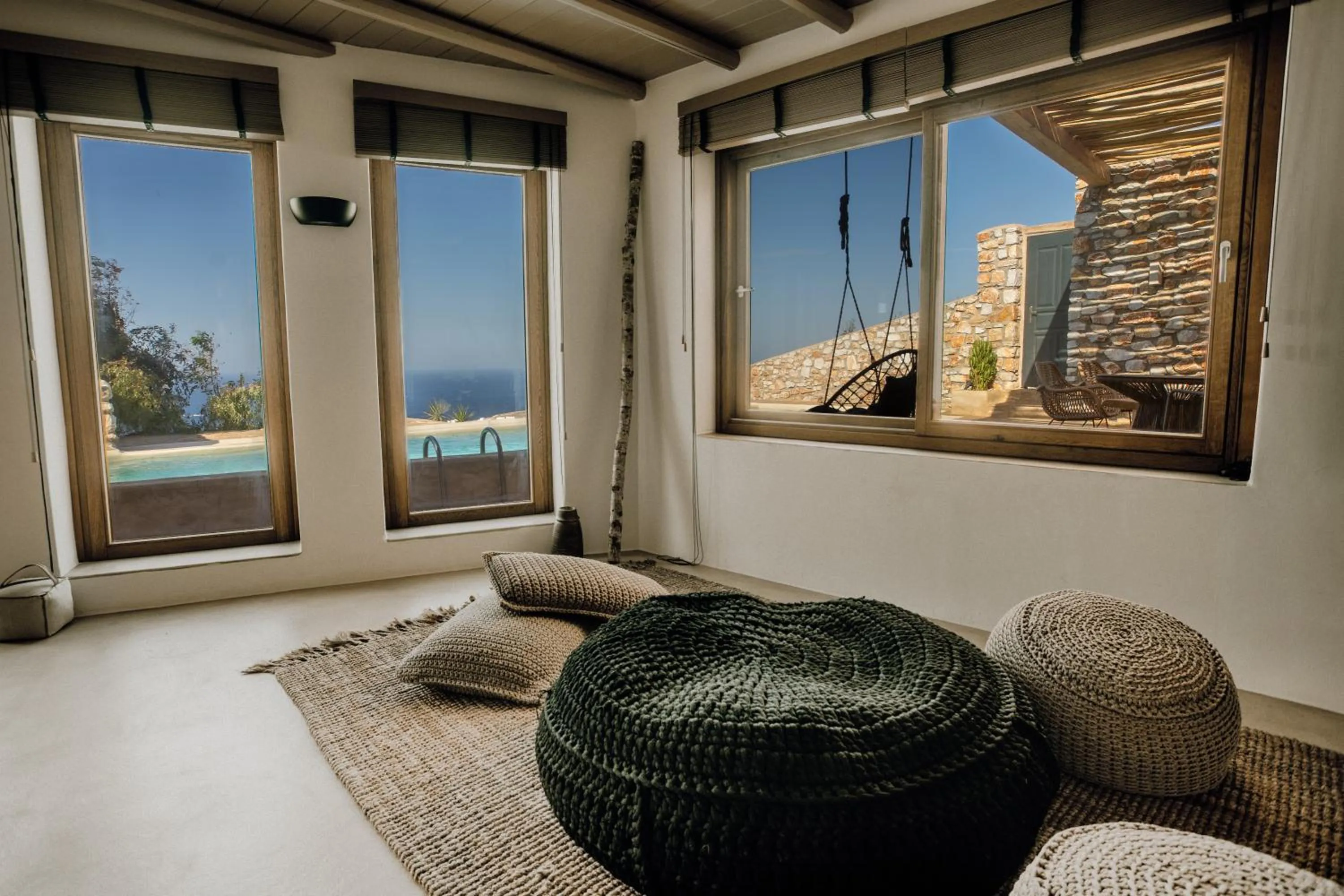 Seating area in Mythic Paros , Adults Only