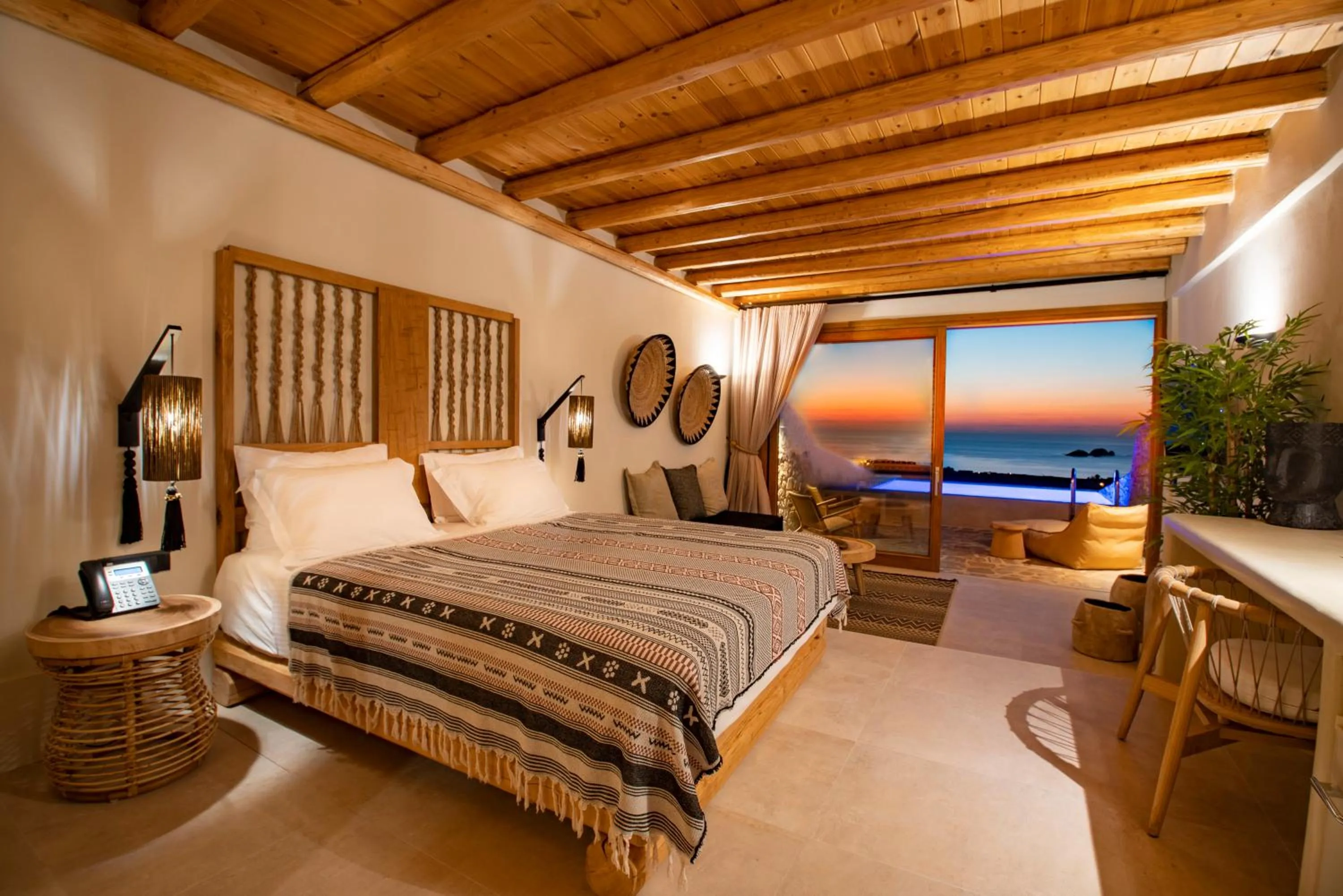 Photo of the whole room, Bed in Mythic Paros , Adults Only