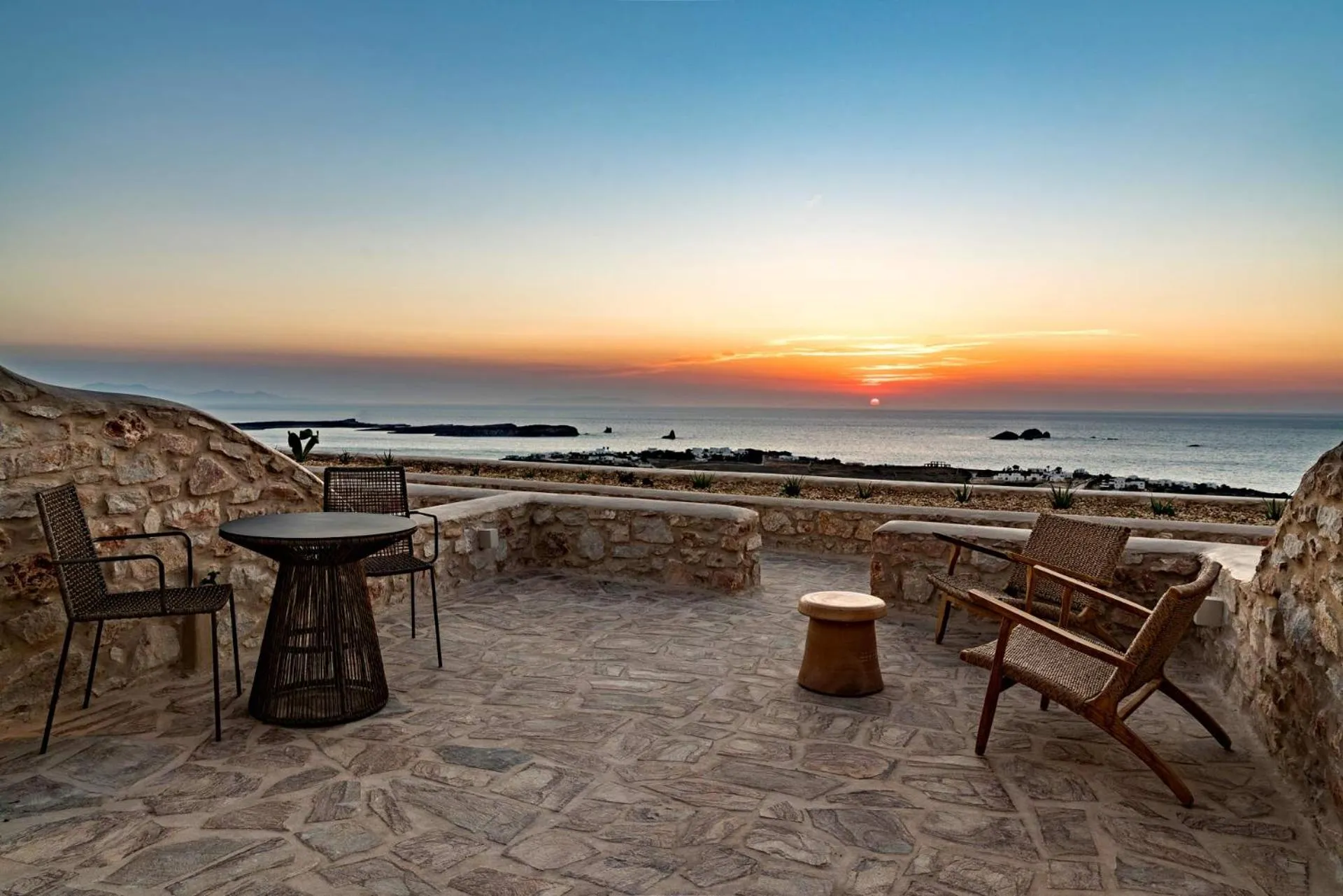 Sunset in Mythic Paros , Adults Only