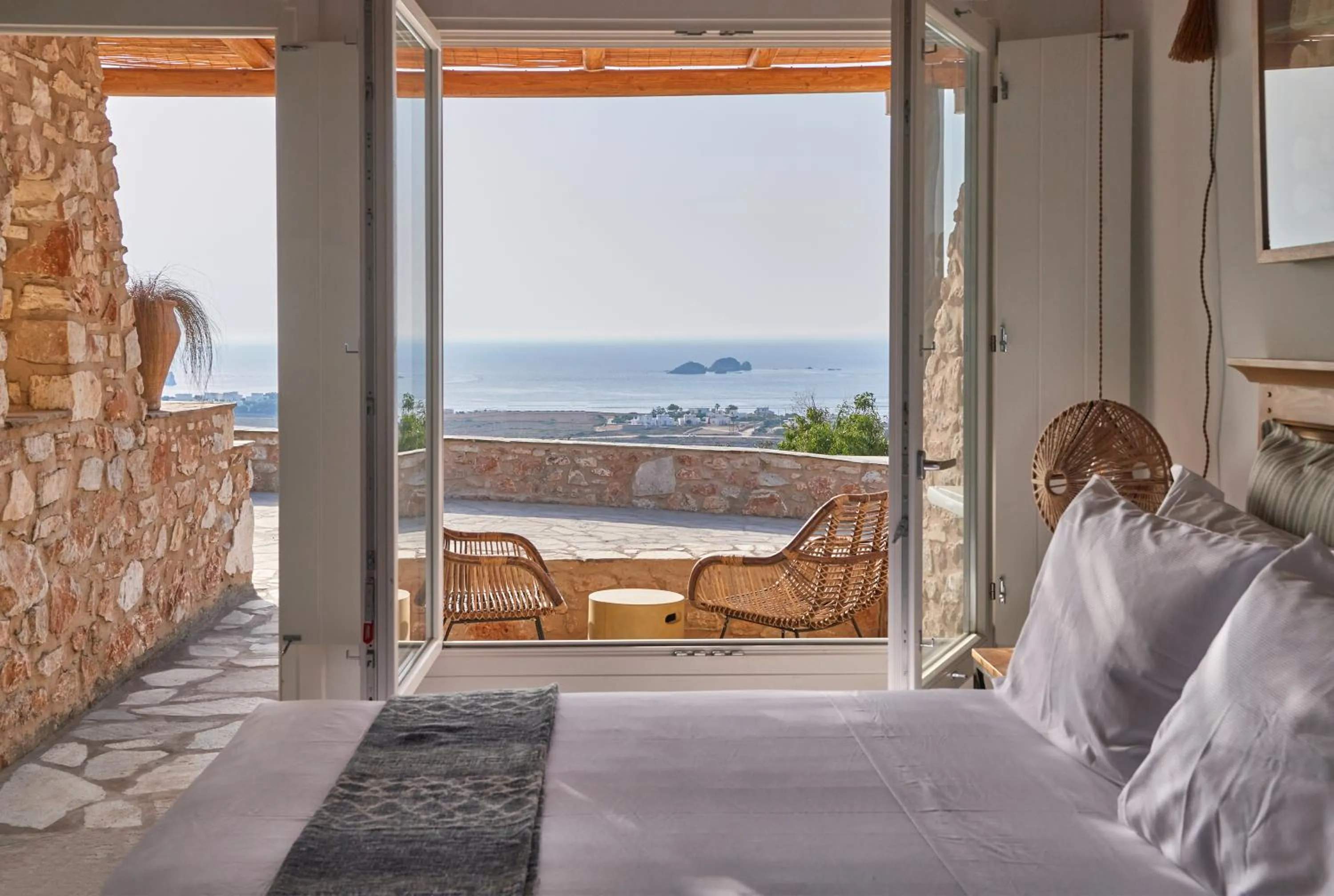 Sea view, Bed in Mythic Paros , Adults Only